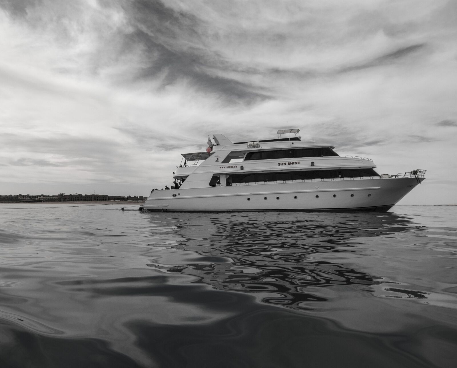 Nikon D80 sample photo. Red sea, sea, yacht photography
