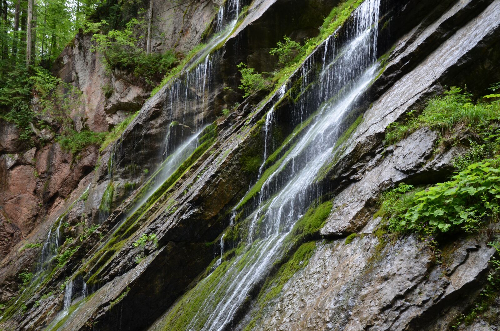 Nikon D5100 sample photo. Wimbachklamm, berchtesgaden, waterfall photography