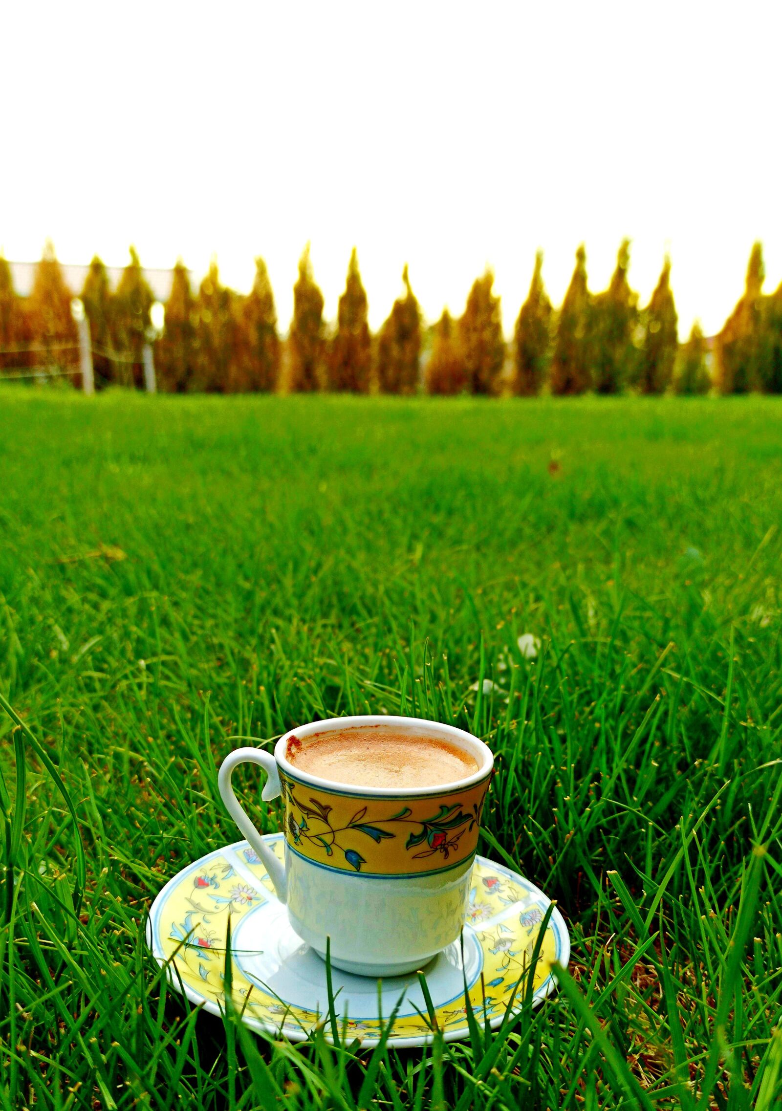 Xiaomi Redmi Note 8 Pro sample photo. Coffee, coffee cup, turkish photography