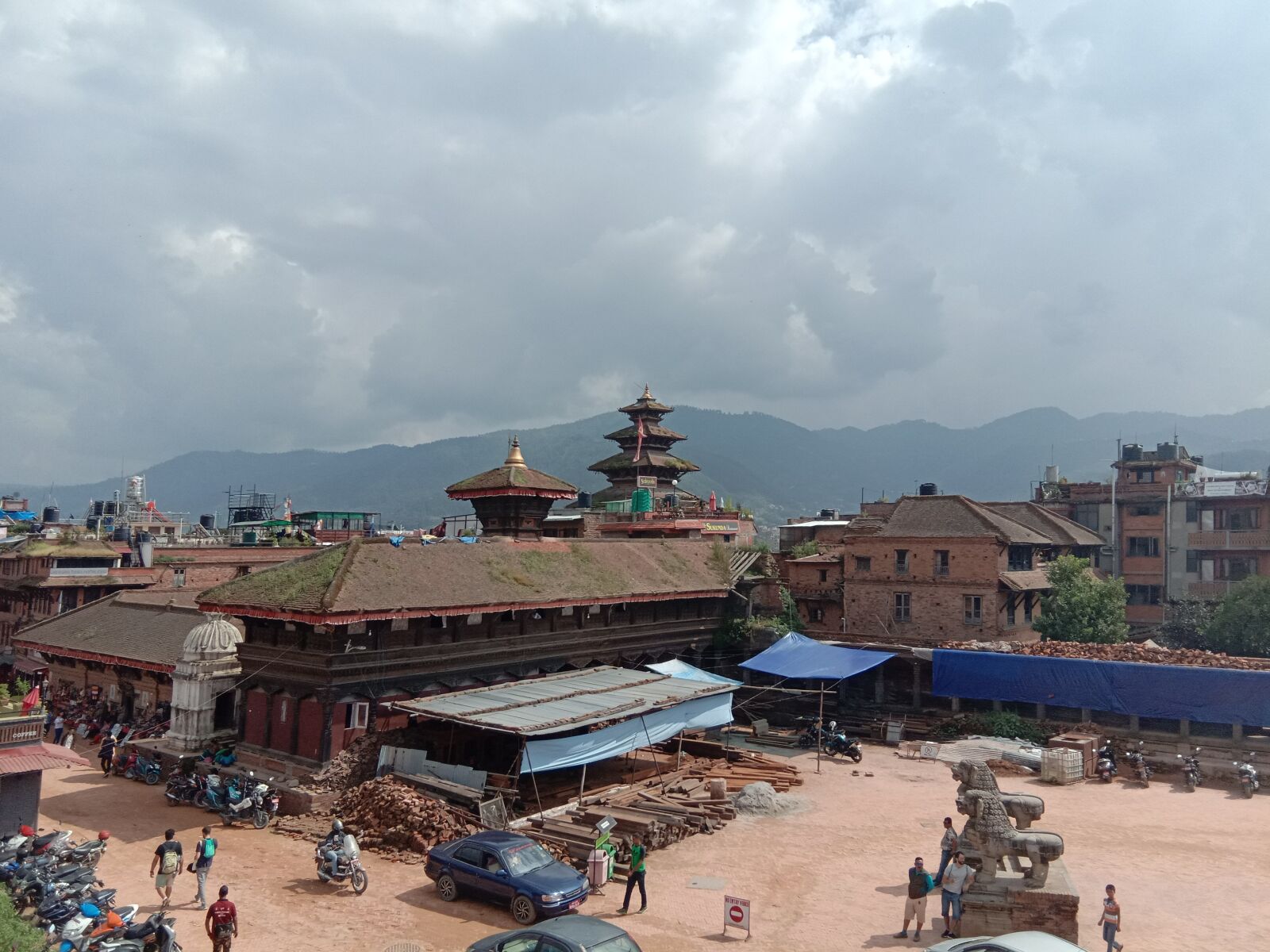 vivo 1808 sample photo. Kathmandu, nepal, temple photography