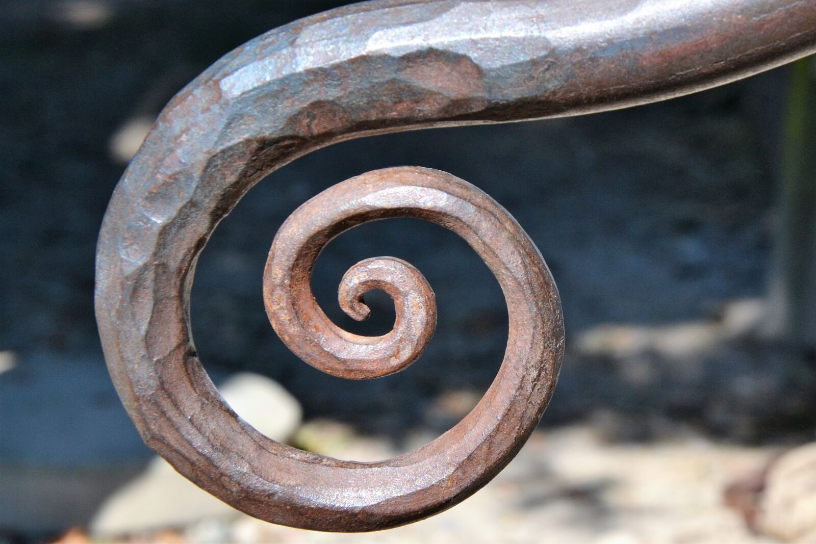 Nikon D3100 sample photo. Threw work, fence, house photography