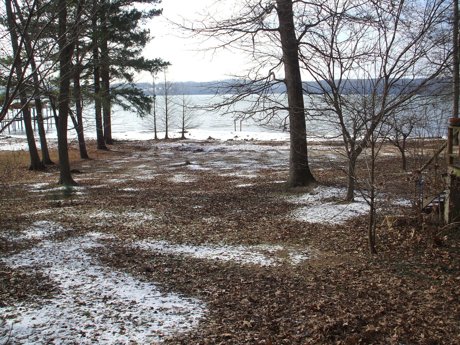 Fujifilm FinePix A700 sample photo. Tennessee river, snow, lake photography