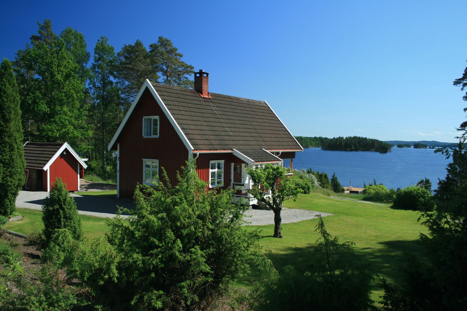 Canon EOS 400D (EOS Digital Rebel XTi / EOS Kiss Digital X) sample photo. Sweden, summer, at the photography