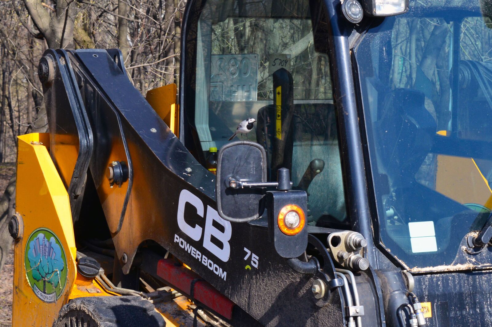 Nikon D3200 sample photo. Loader, technique, tractor photography
