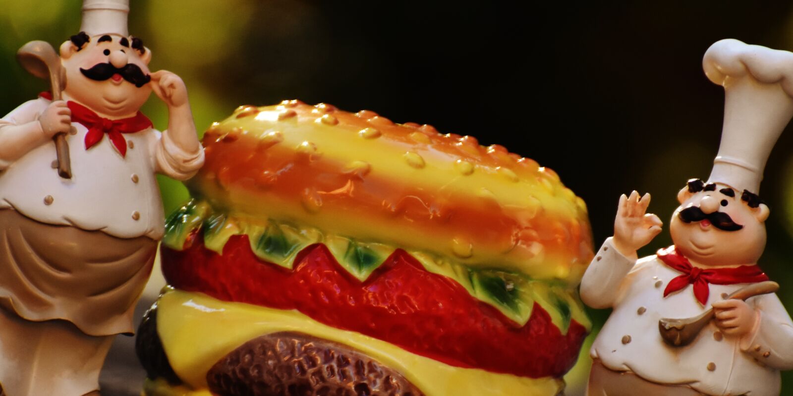 Nikon D7200 sample photo. Chefs, figures, cheeseburger photography