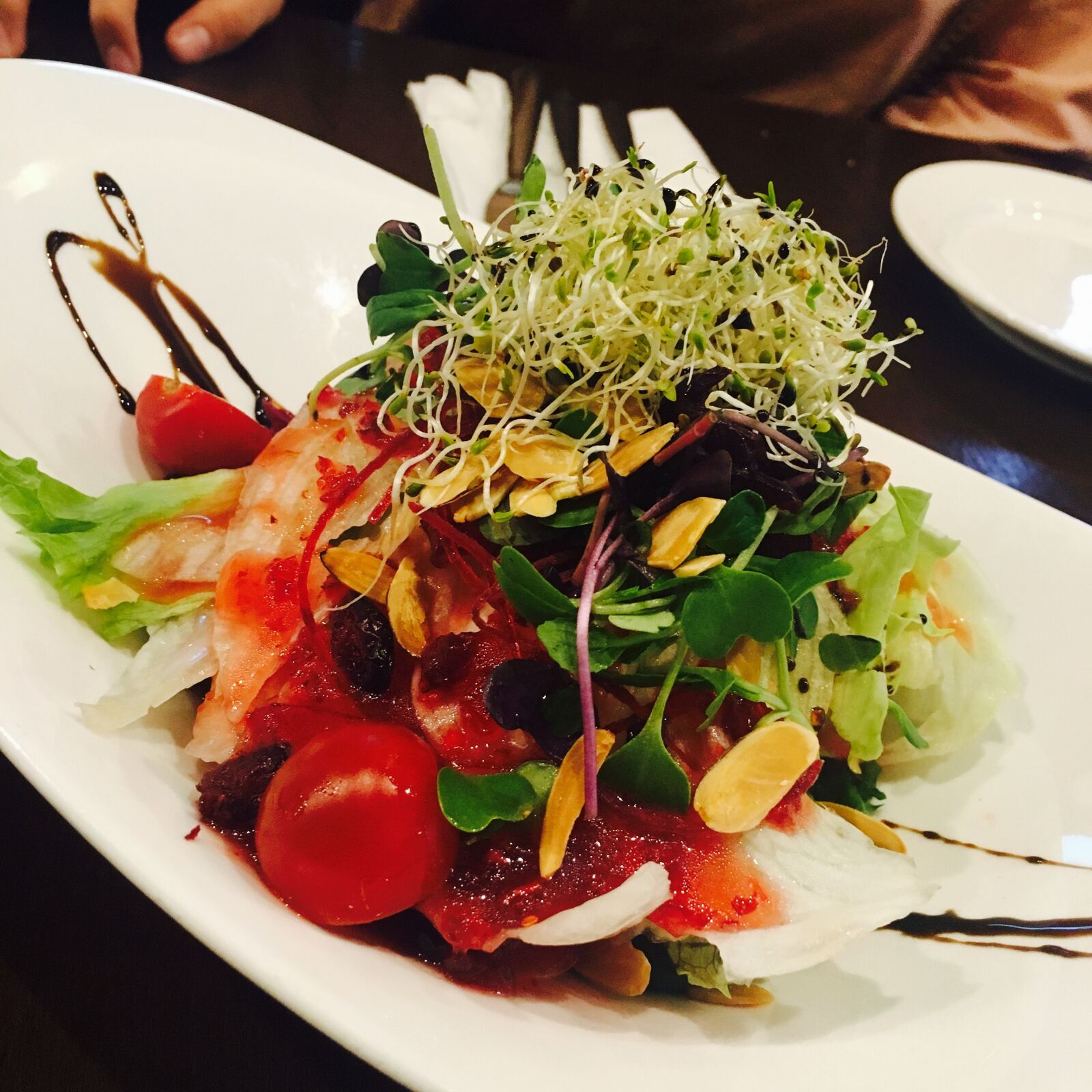 Apple iPhone 6s sample photo. Food, salad, tomato photography