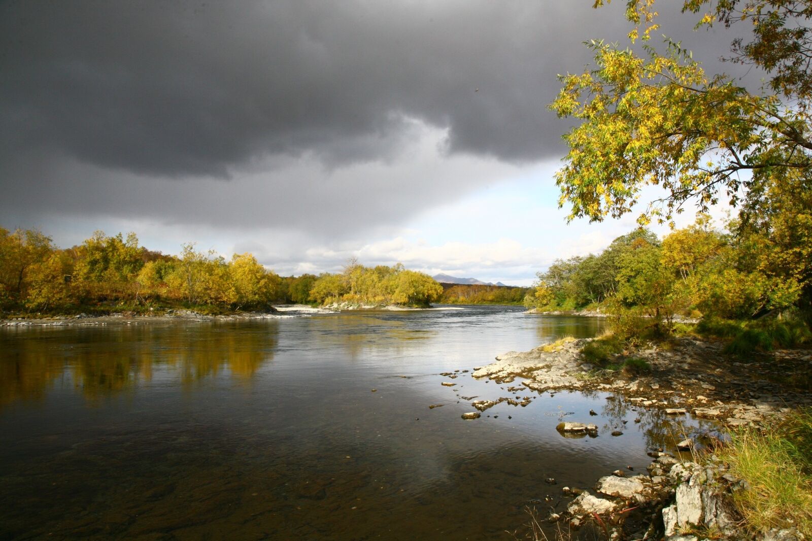 Canon EOS 5D sample photo. River, back on track photography
