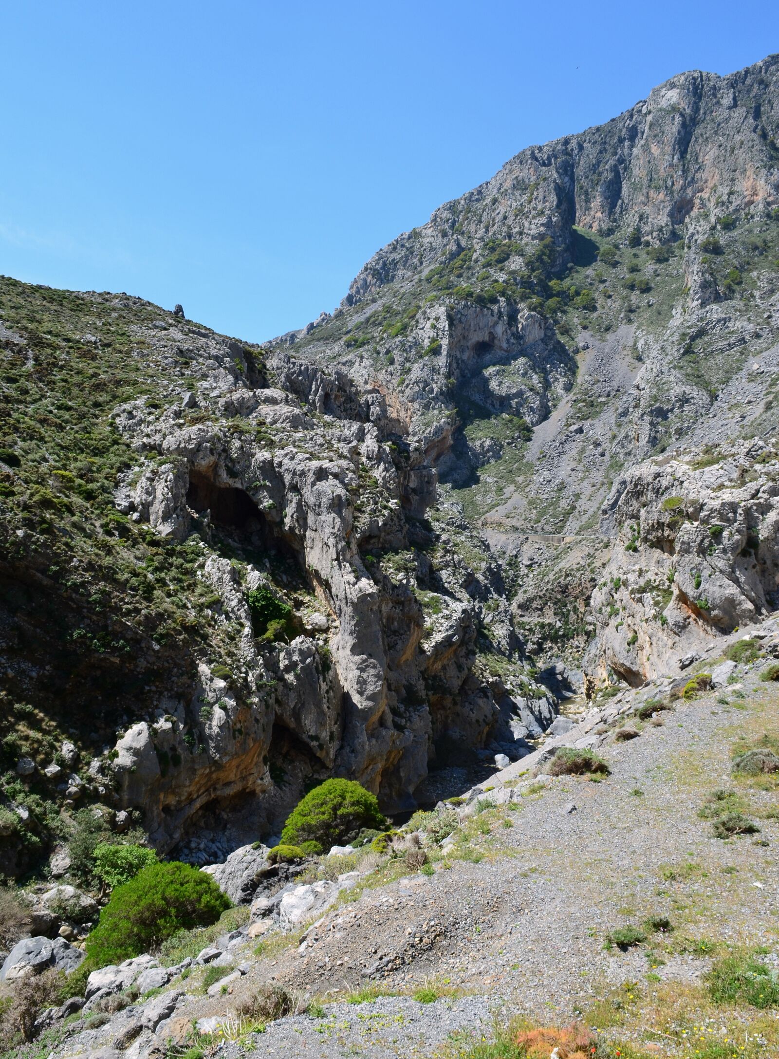 Nikon D5100 sample photo. Crete, gorge, kourtaliotiko gorge photography