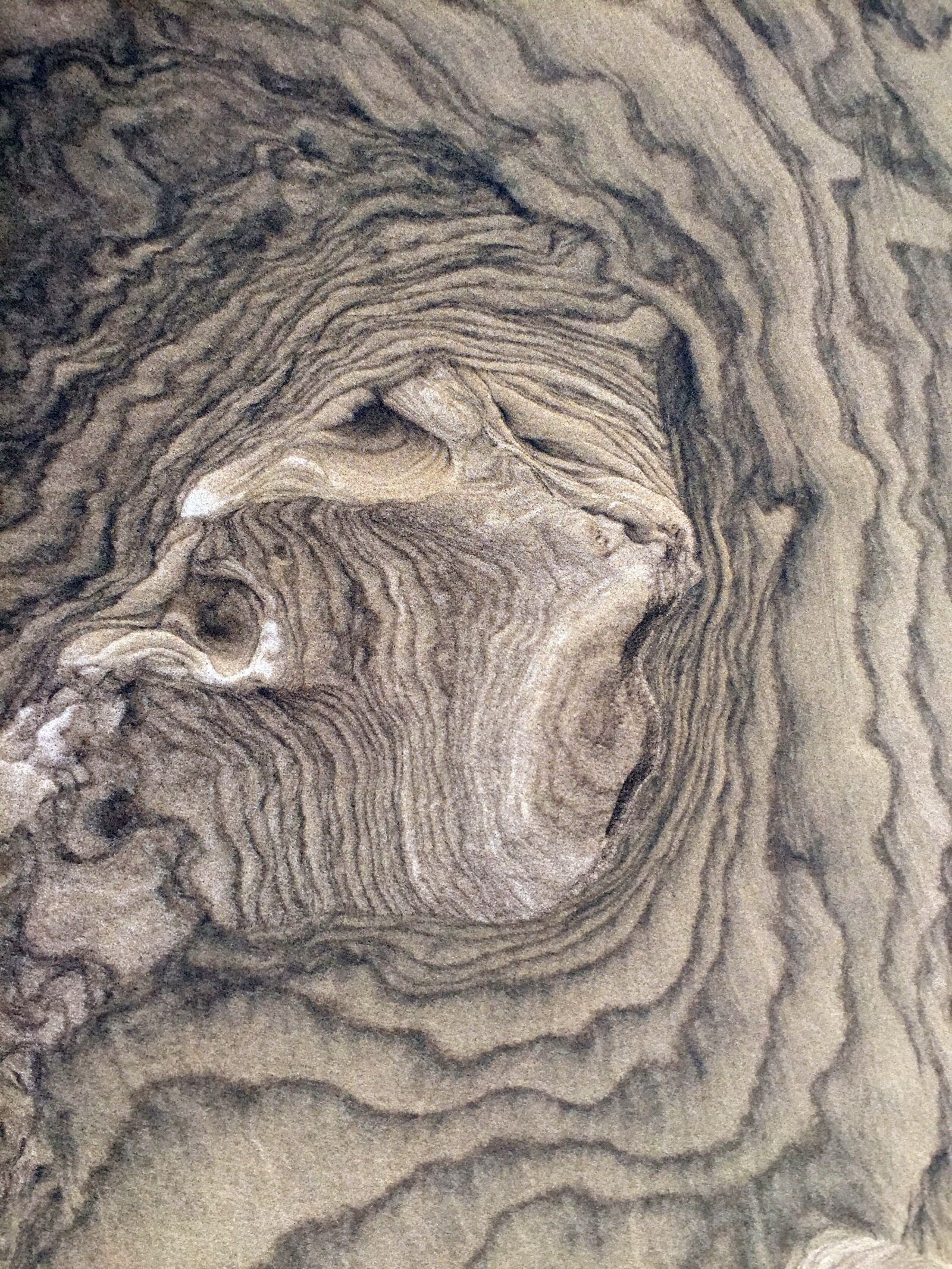 Apple iPhone 6 sample photo. Texture, sand, beach photography