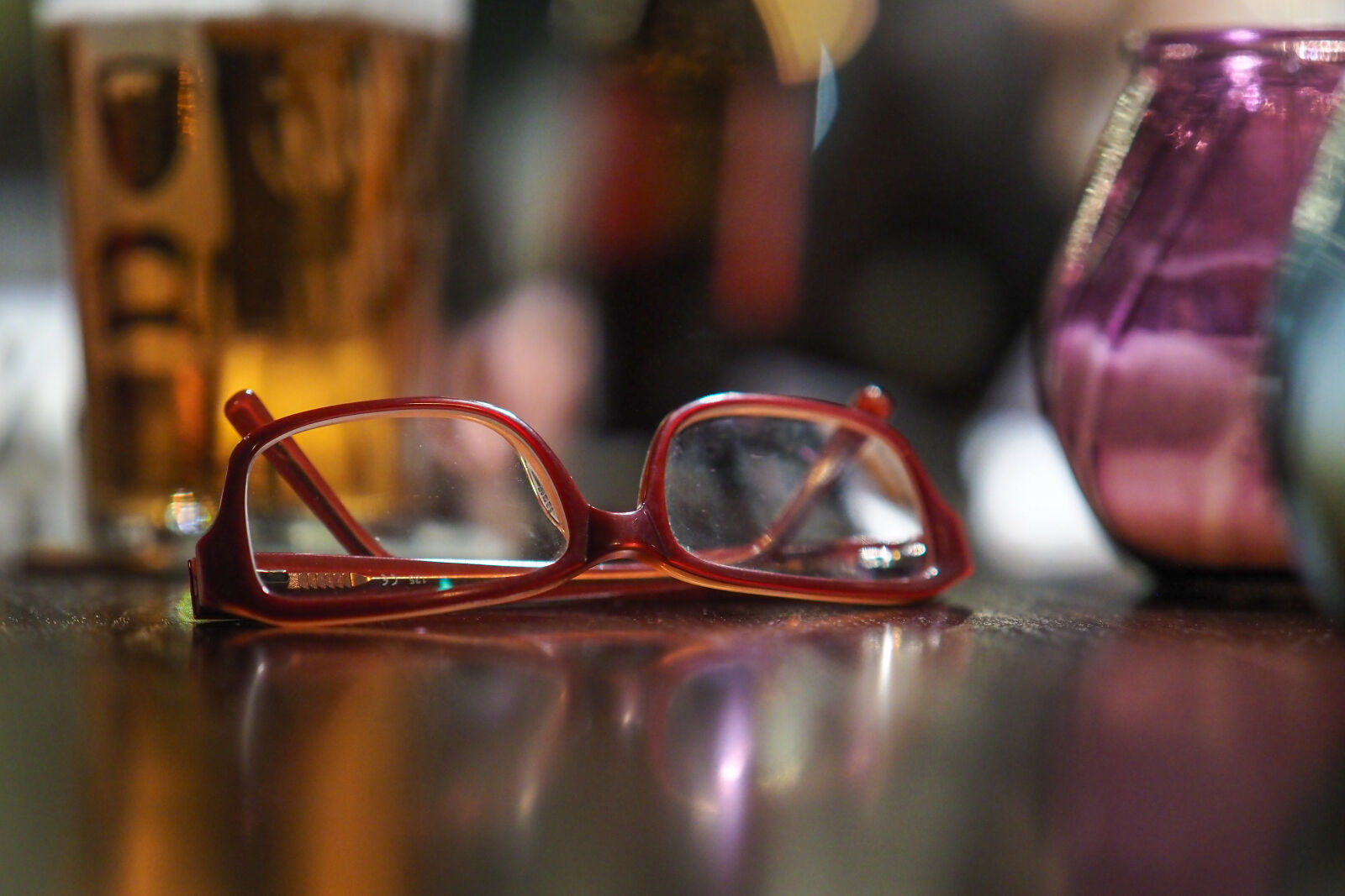Olympus OM-D E-M5 III sample photo. More glasses of bokeh photography