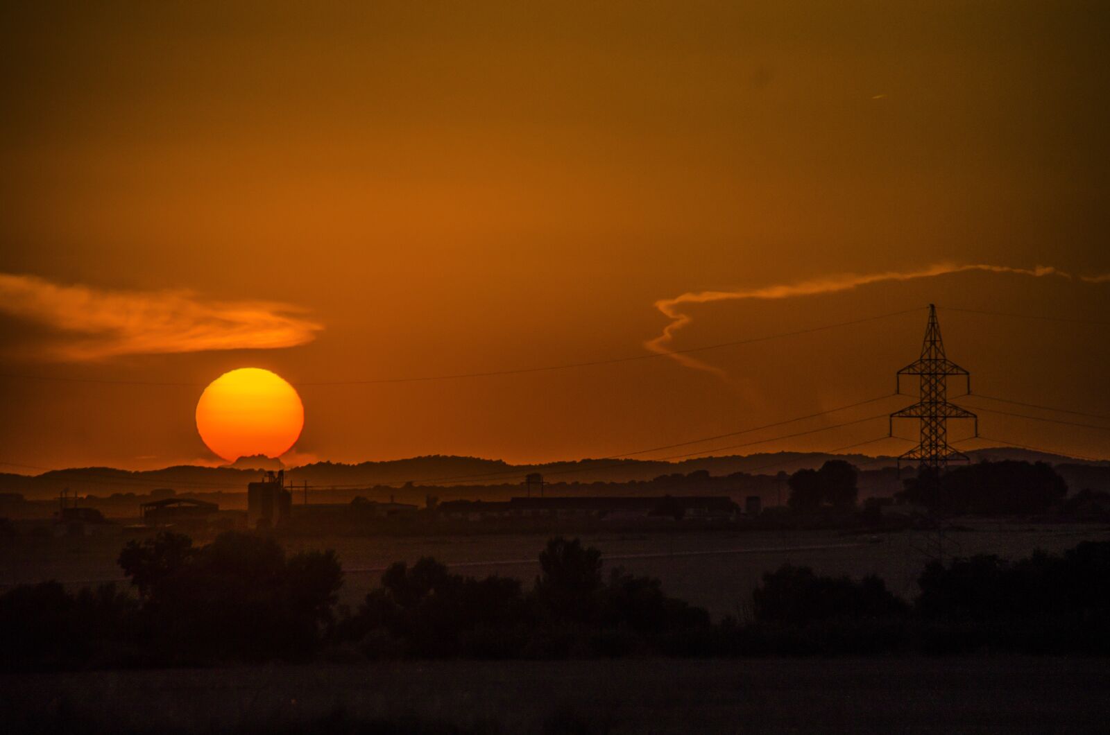 Nikon D5100 sample photo. Sunset, horizon, sun photography