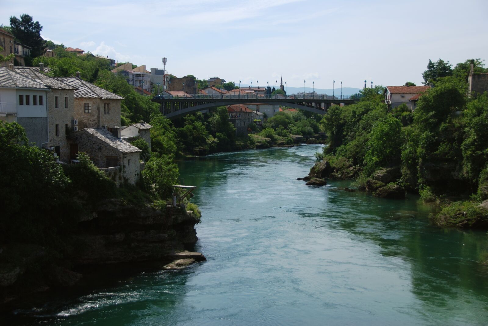 Nikon D80 sample photo. Mostar, bosnia, bridge photography