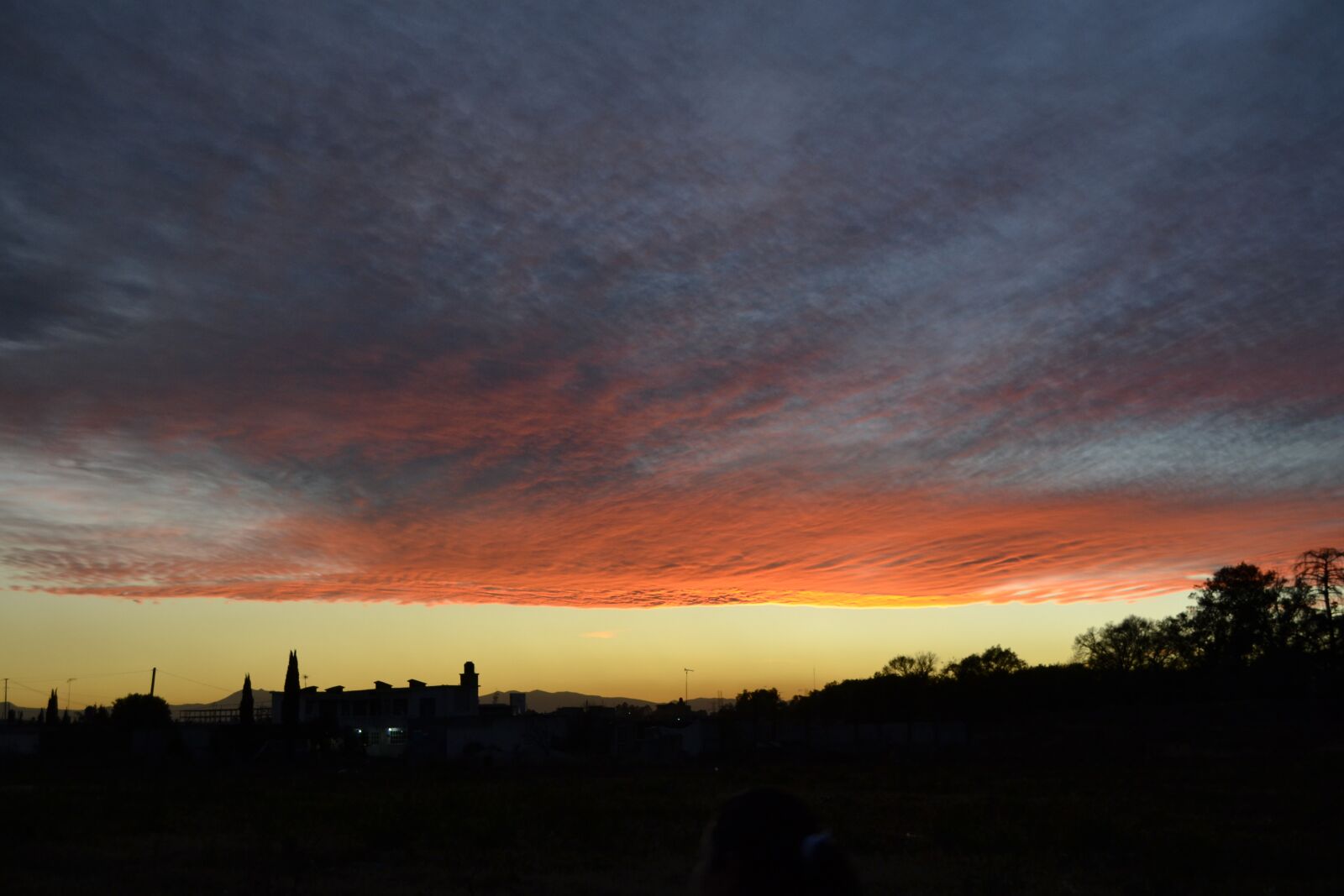 Nikon D3100 sample photo. Sunset, red, sky photography