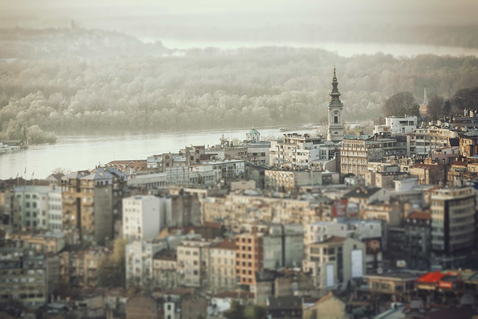 Canon EOS 5D Mark III sample photo. Aerial, church tower, cityscape photography