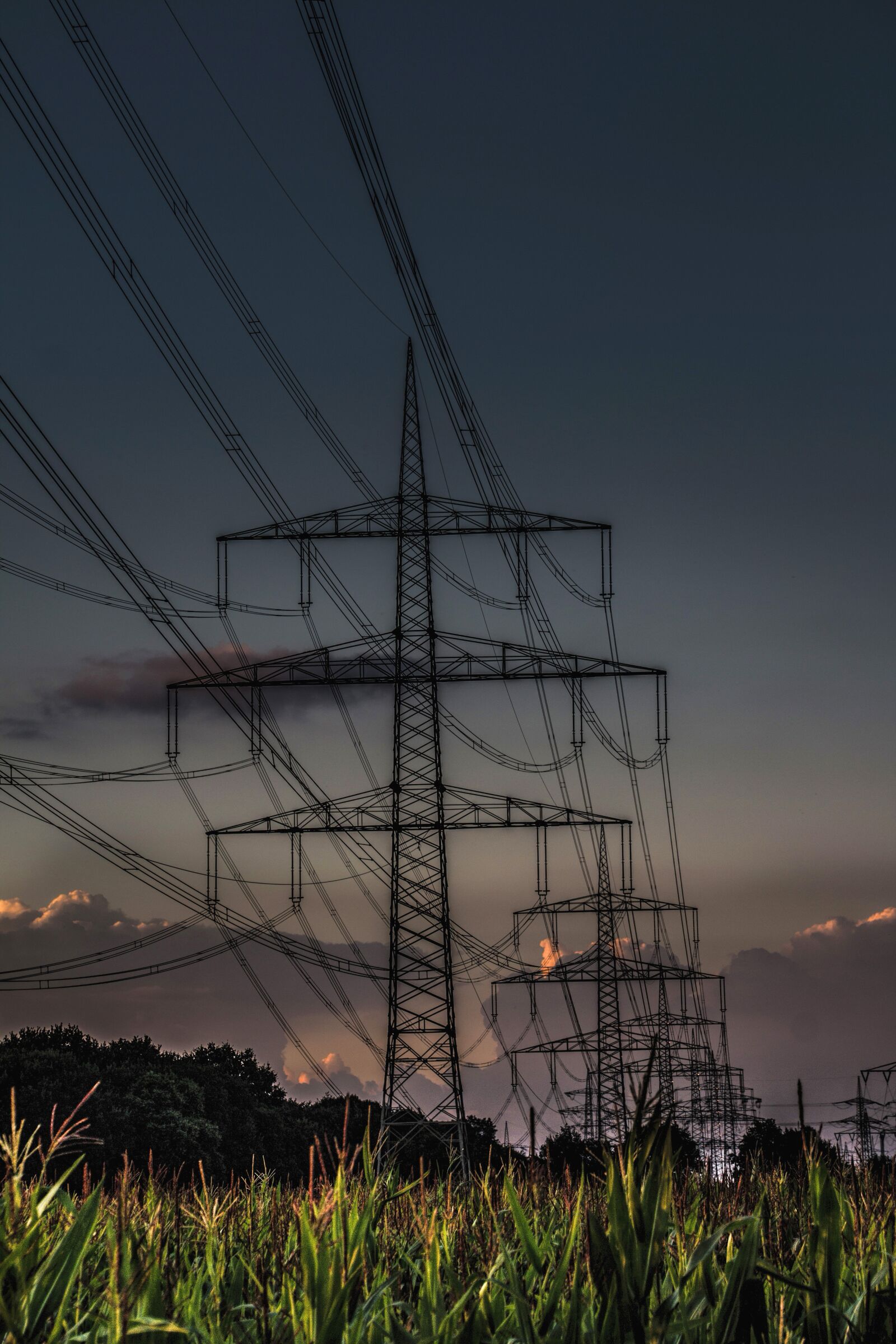 Canon EOS 1200D (EOS Rebel T5 / EOS Kiss X70 / EOS Hi) sample photo. Power line, current, energy photography