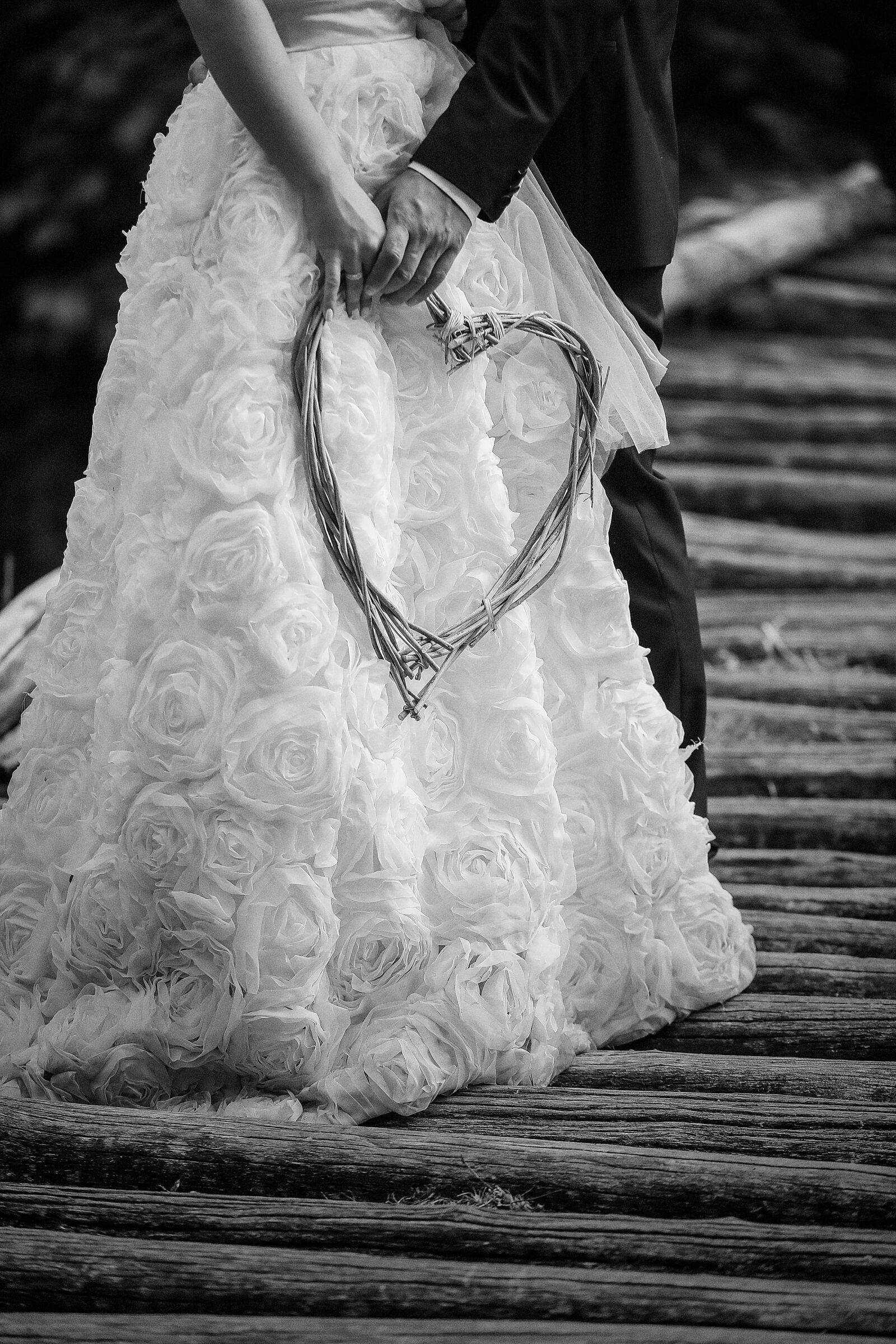 Canon EOS 5D Mark III sample photo. Heart, love, romantic, bride photography