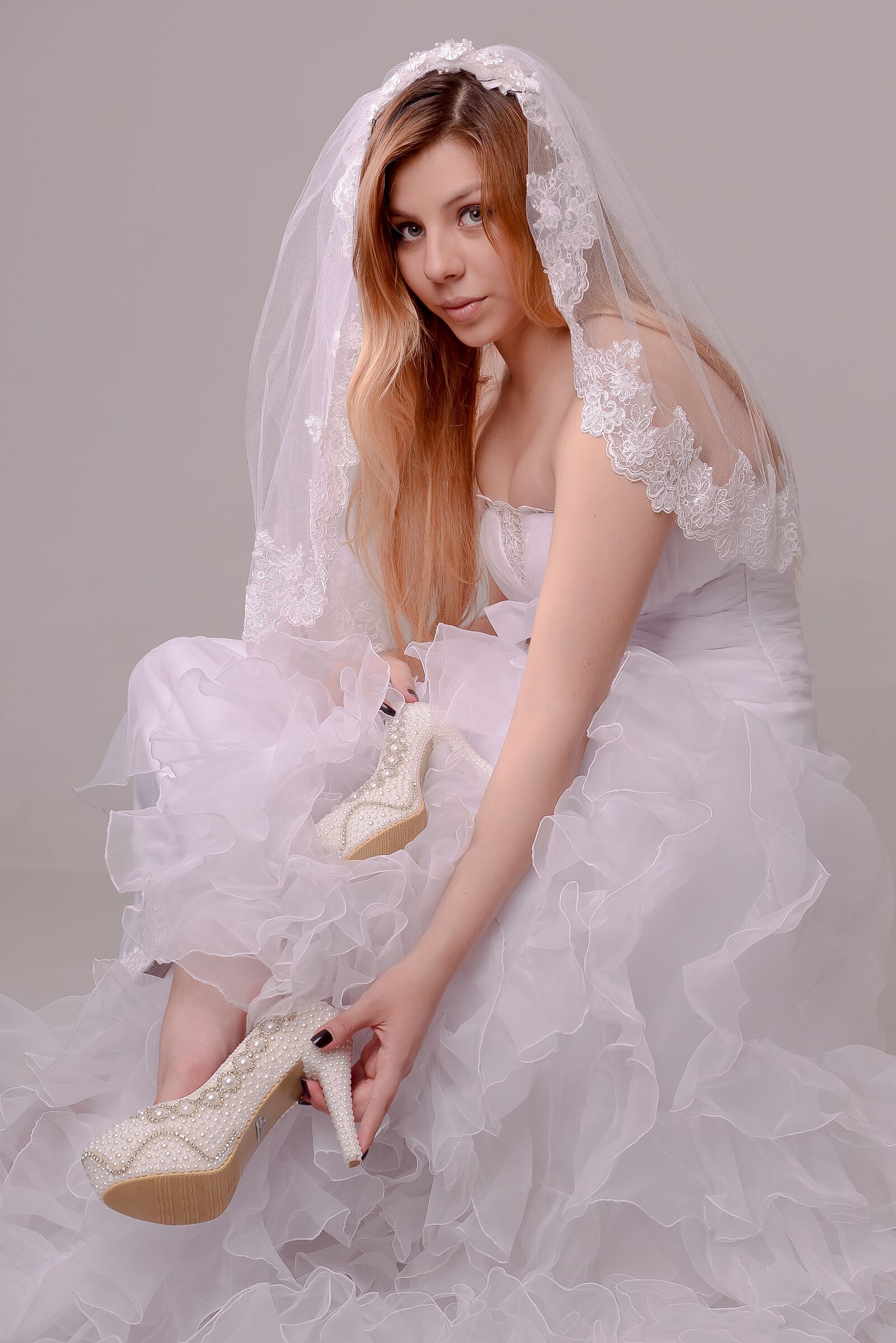 Nikon D800 sample photo. Woman, model, bride photography