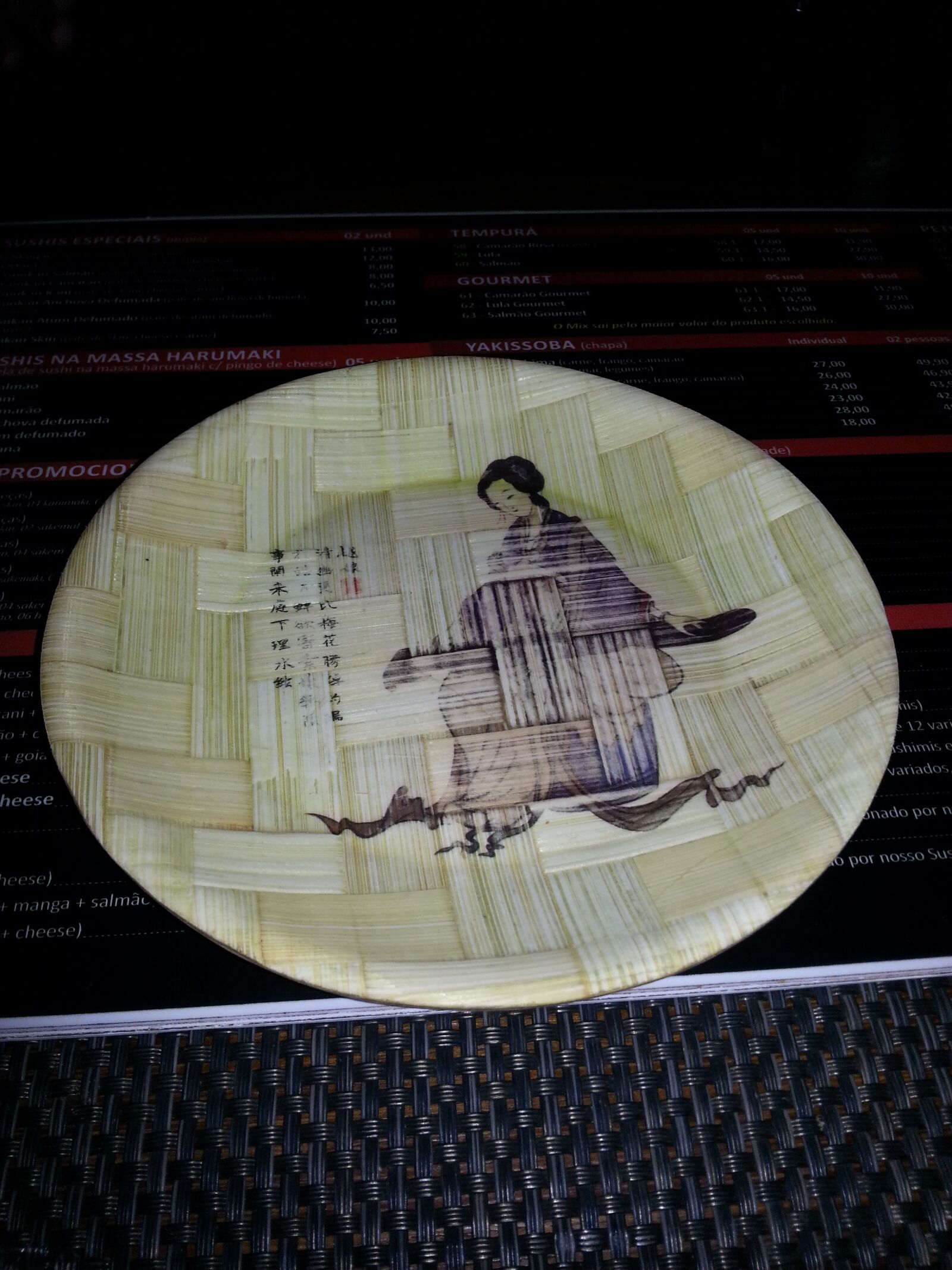 Samsung Galaxy S3 sample photo. Dishes, japanese, restaurant photography