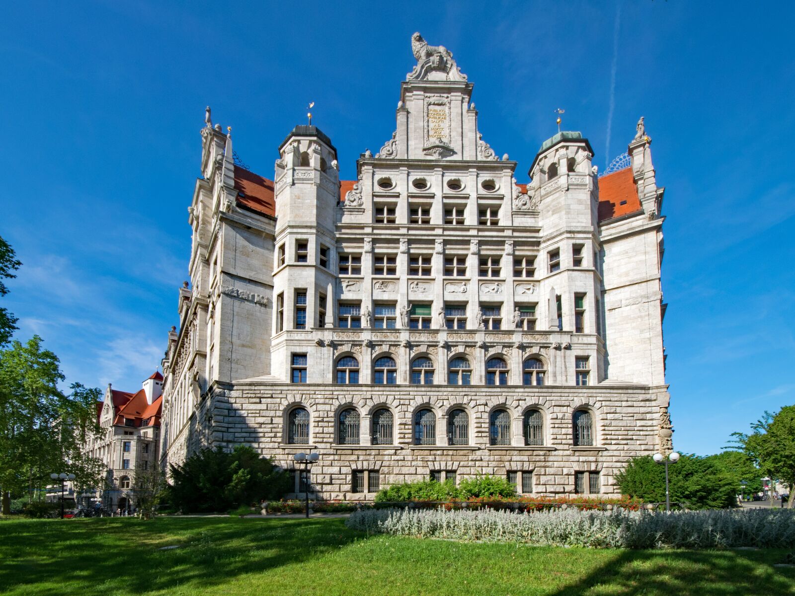 Nikon D5300 sample photo. New town hall, leipzig photography