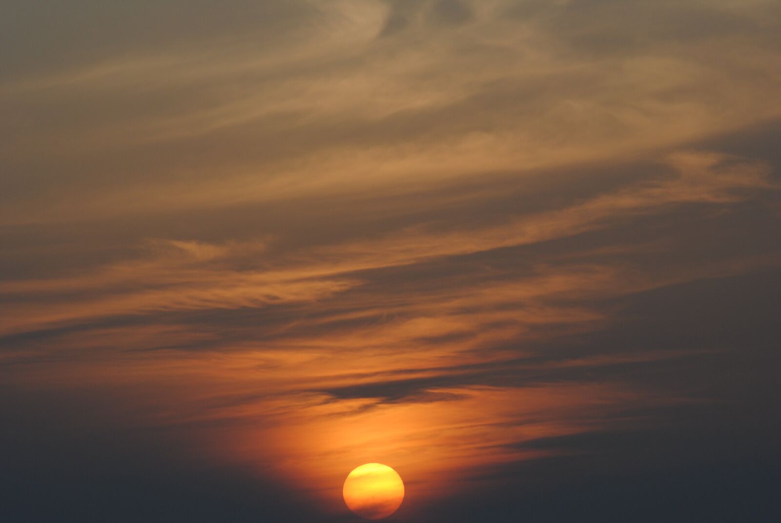 Nikon D3000 sample photo. Sunset, evening sky, sea photography