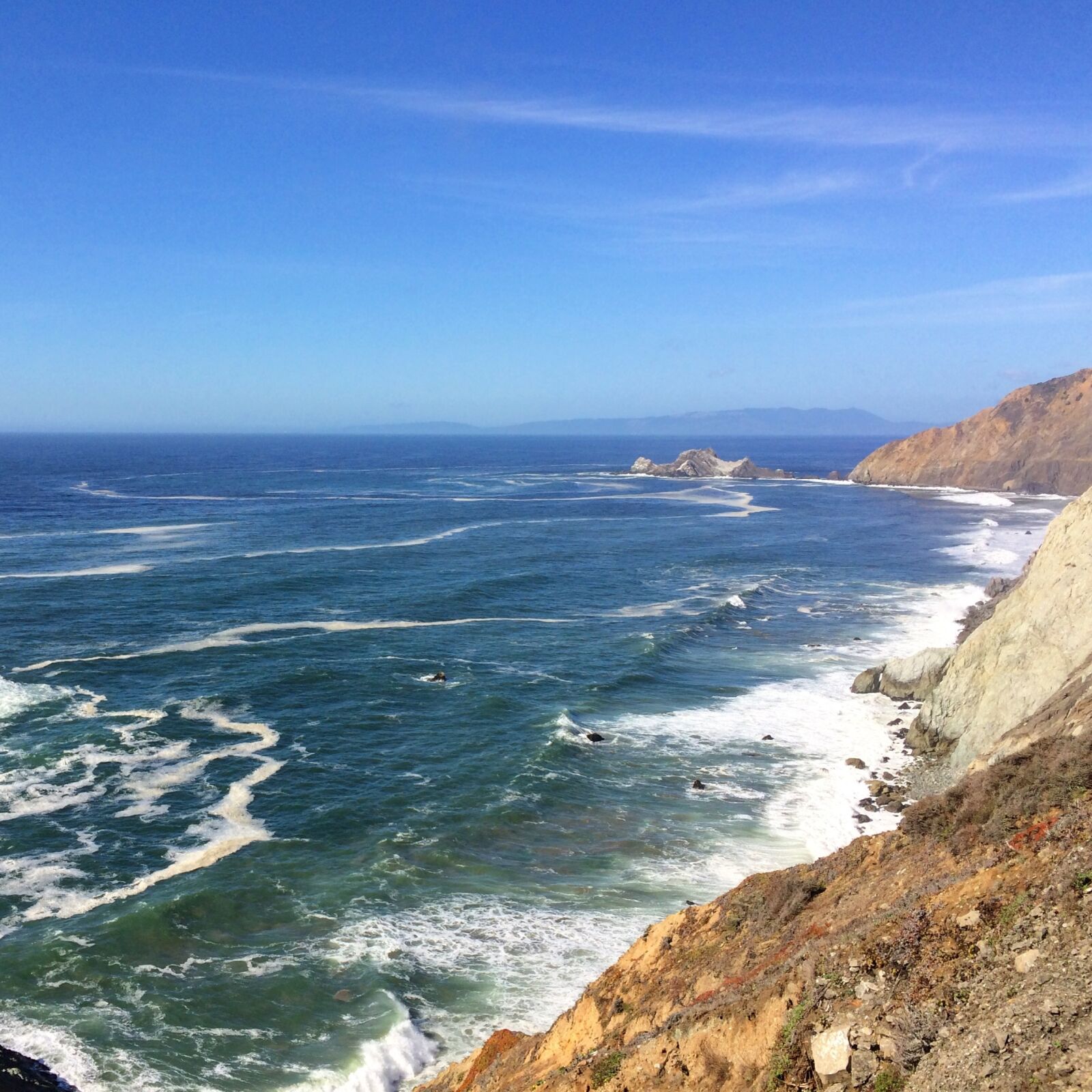 iPhone 5s back camera 4.15mm f/2.2 sample photo. California, ocean, beach photography