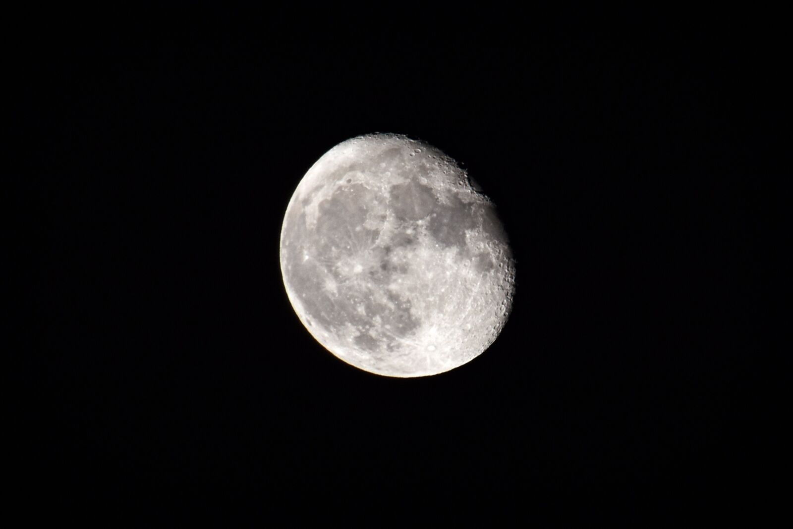 Nikon D7200 sample photo. Moon, night, sky photography