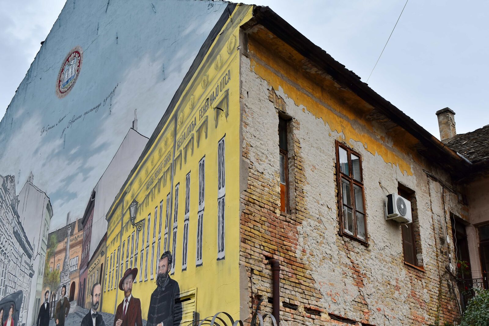 Nikon D5500 sample photo. Abandoned, facade, graffiti, house photography