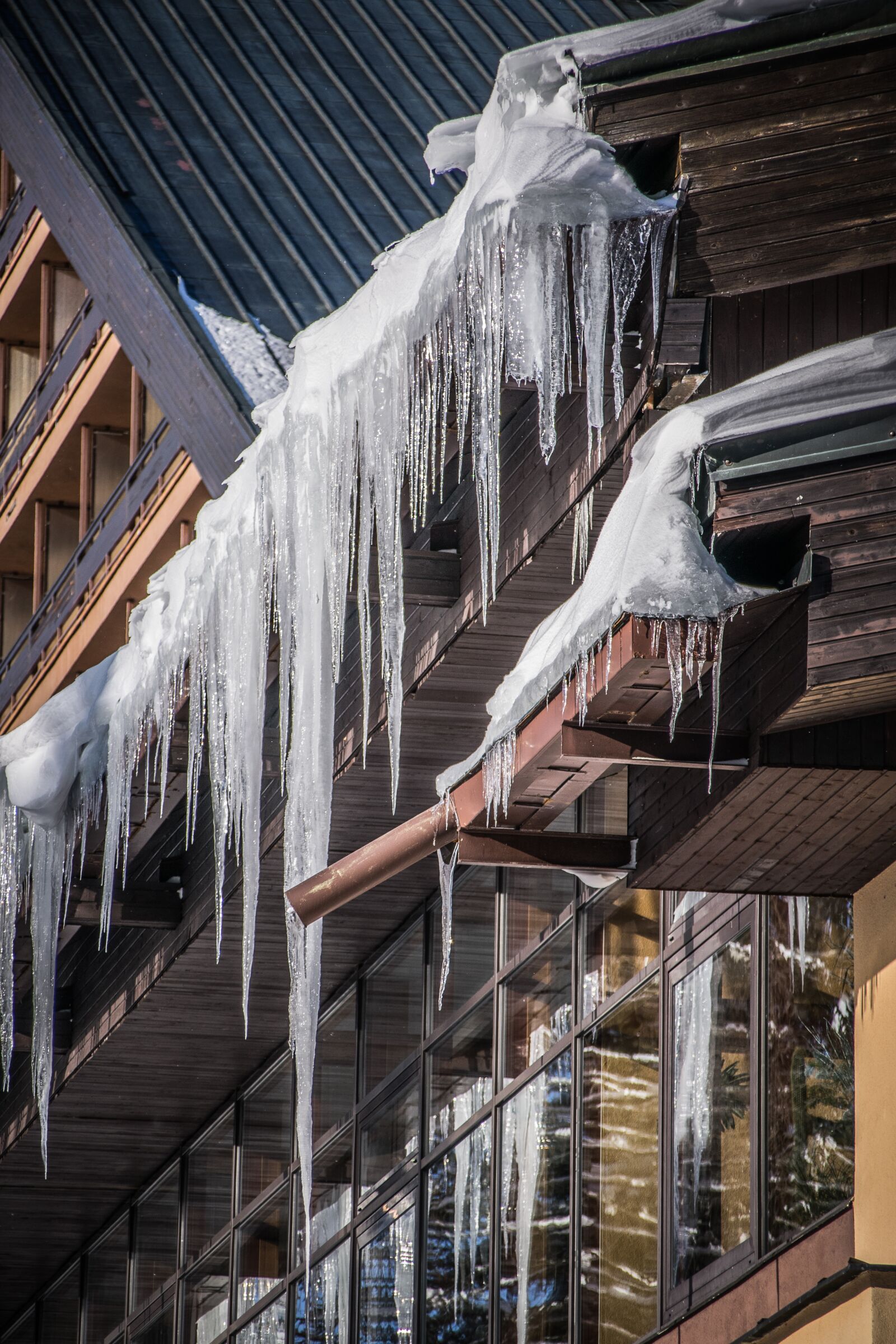 Nikon D5300 sample photo. Icicles, winter, frost photography