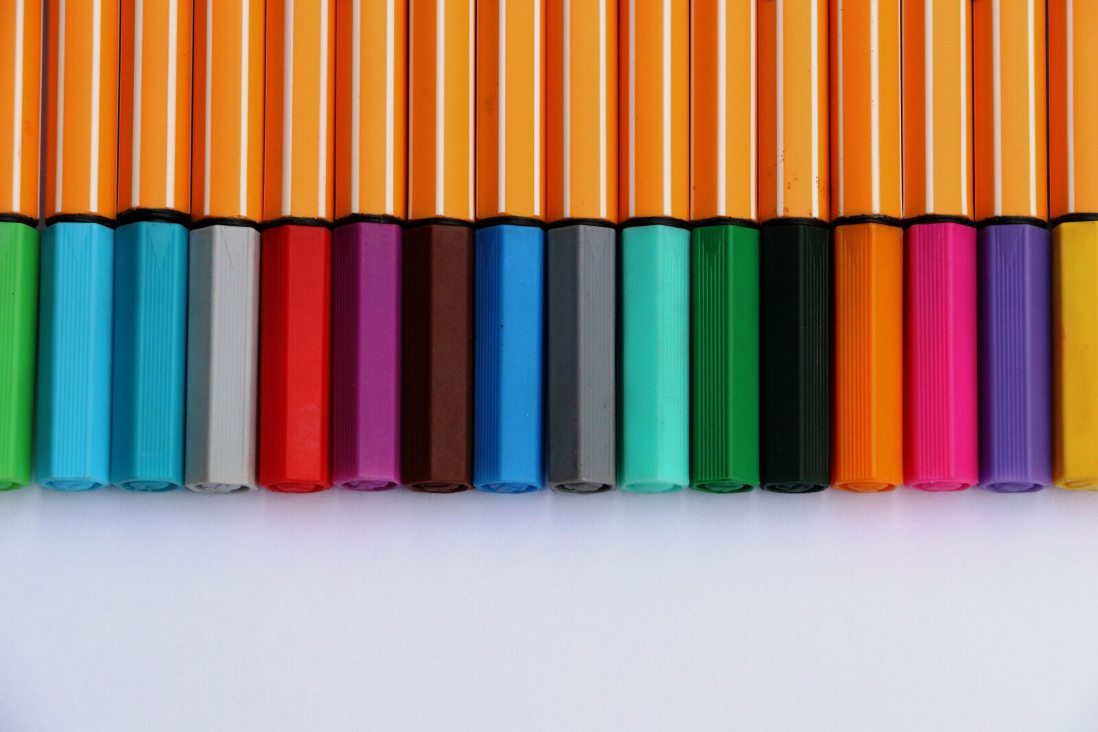Canon EOS 80D sample photo. Colored pencils, colorful, paint photography