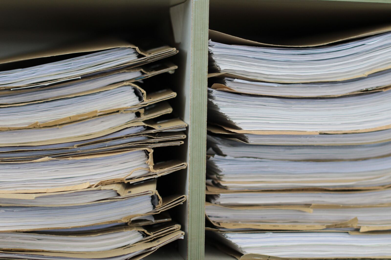 Canon EF 50mm F1.4 USM sample photo. Files, files shelf, paper photography