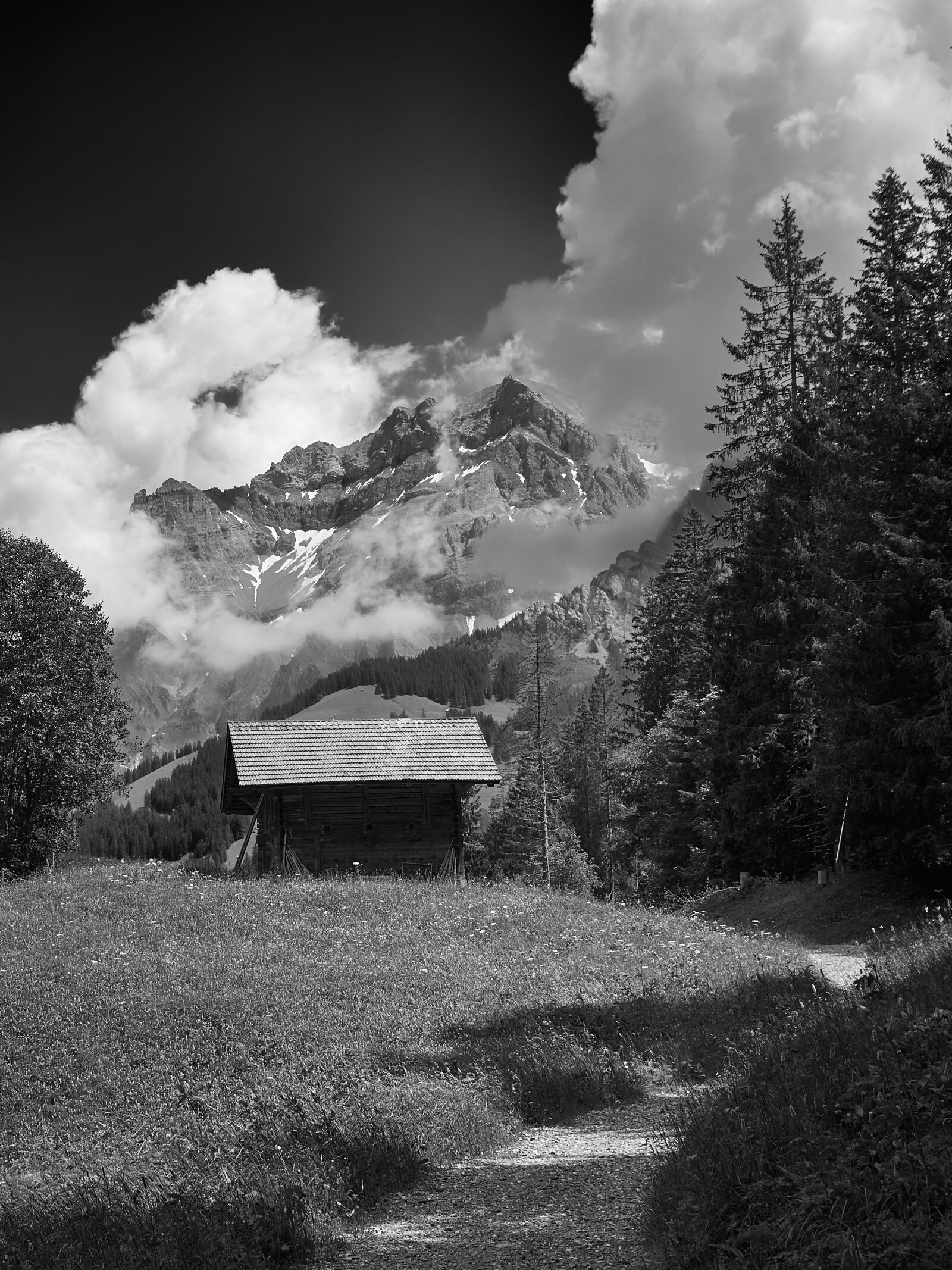 Sony Vario-Tessar T* E 16-70mm F4 ZA OSS sample photo. Adelboden, switzerland, alpine photography