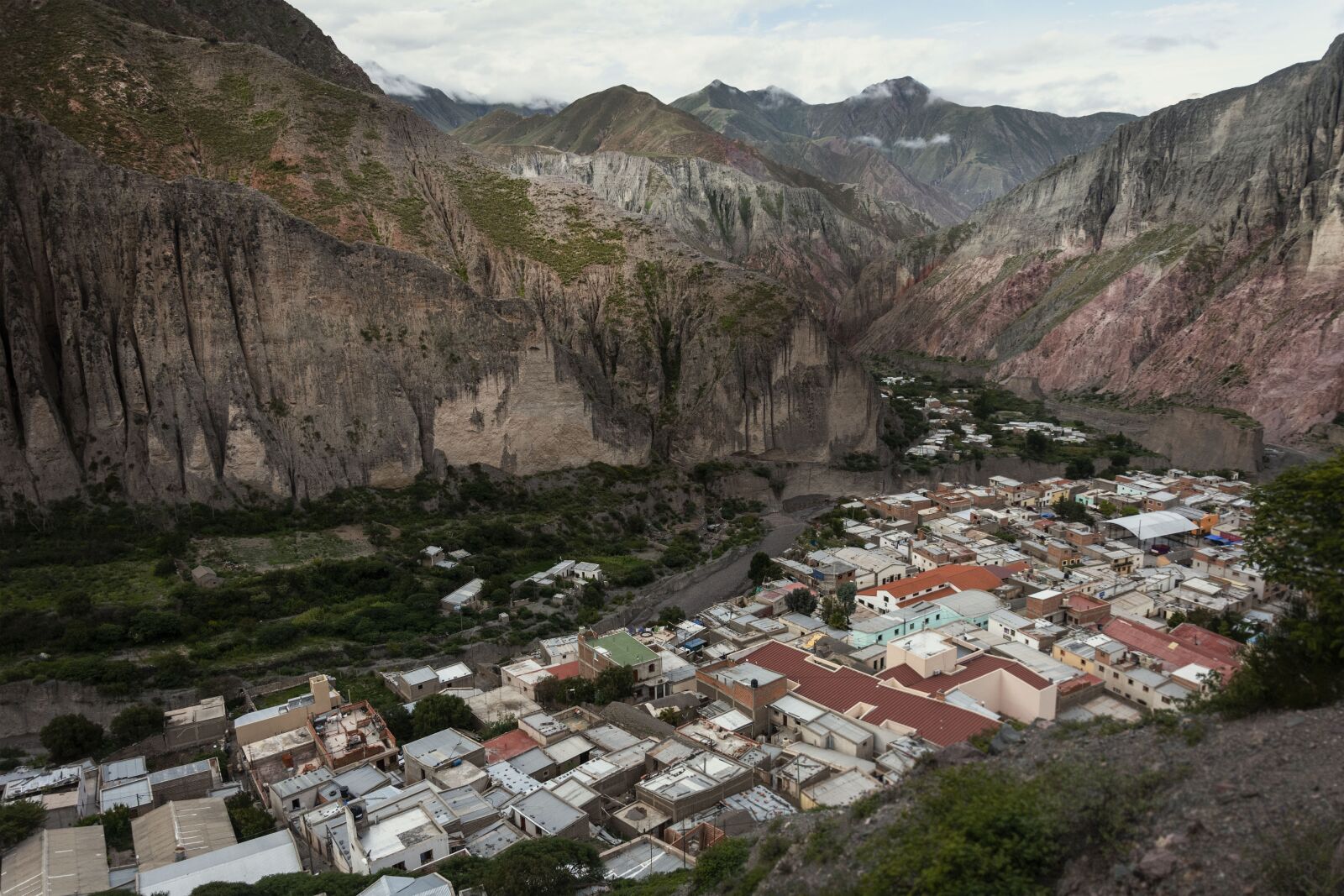 Nikon D7100 sample photo. Mountains, village, south america photography
