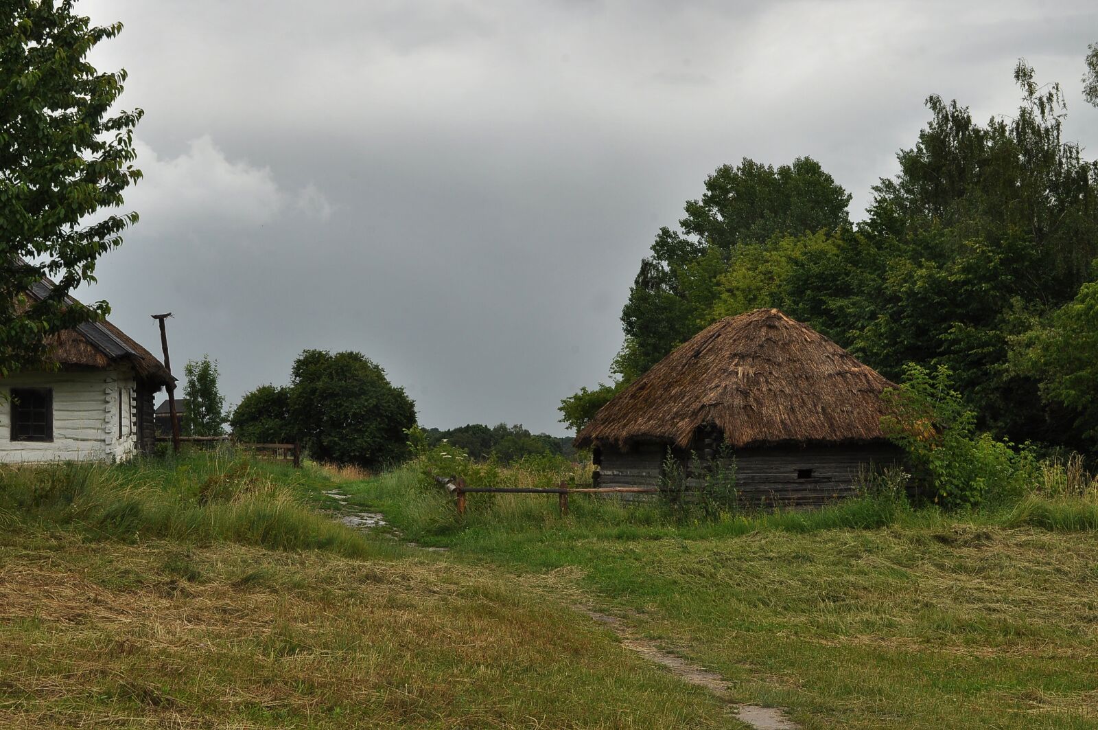 Nikon D90 sample photo. Hut, house, pirogovo photography
