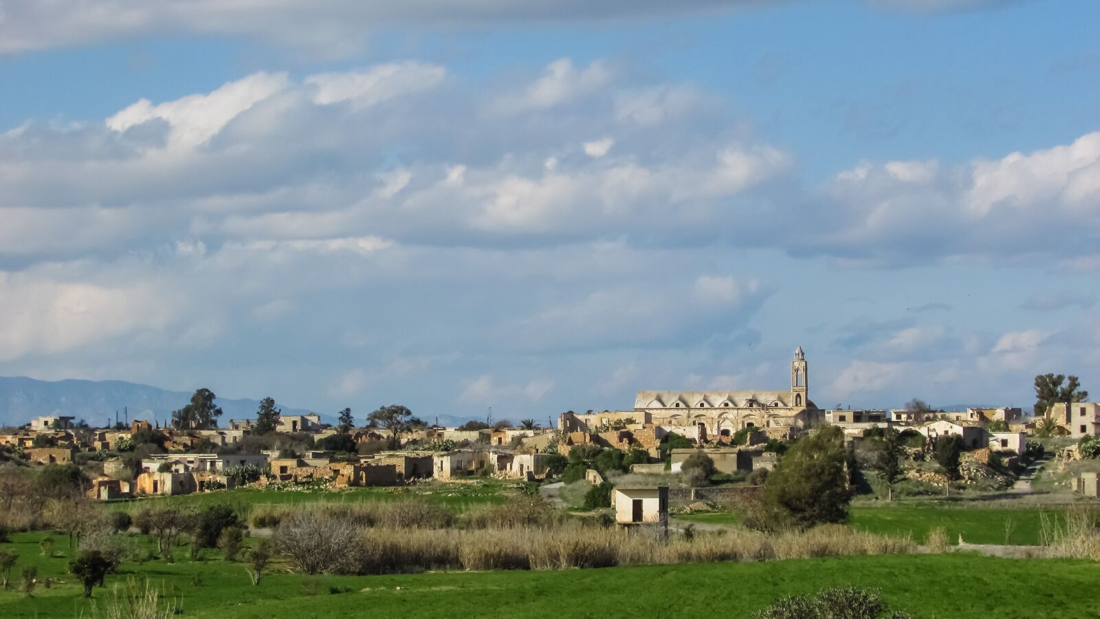 Canon PowerShot SX400 IS sample photo. Cyprus, achna, ghost town photography