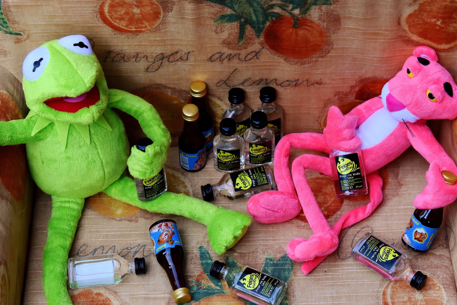 Nikon D7200 sample photo. Kermit, the pink panther photography