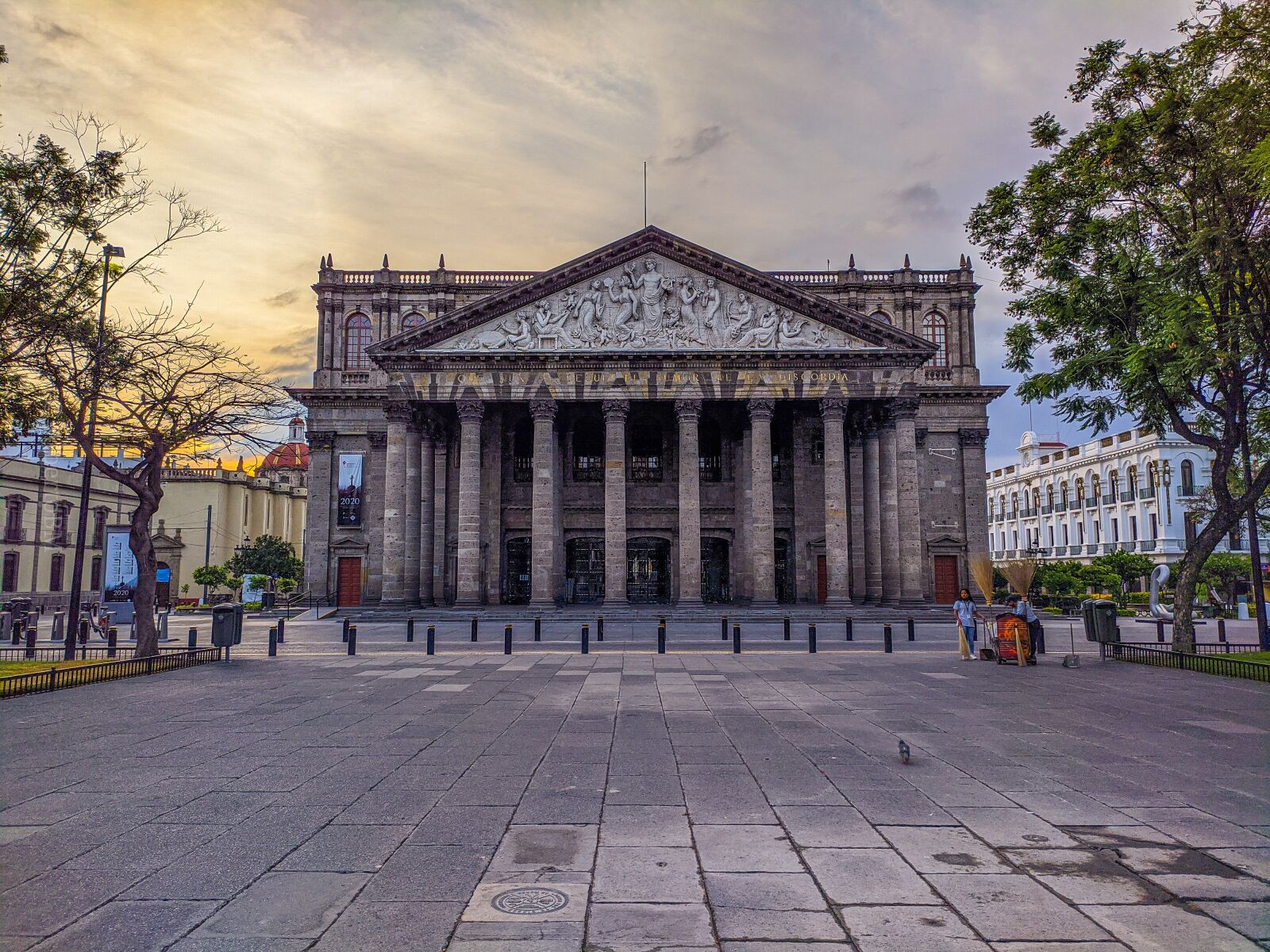 Xiaomi Redmi Note 8 sample photo. Teatro, degollado, guadalajara photography