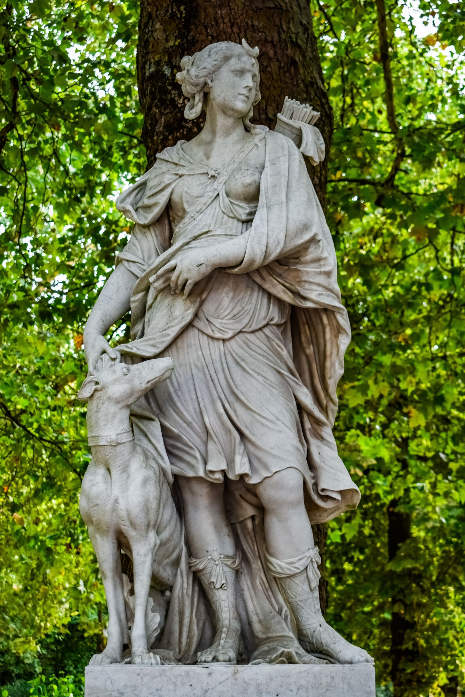 Nikon D3300 sample photo. Artemis, diana, sculpture photography