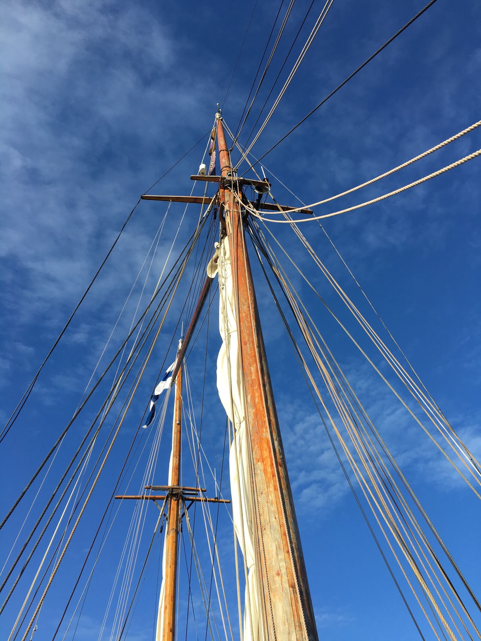 Apple iPhone 6s sample photo. Finland, helsinki, ship mast photography