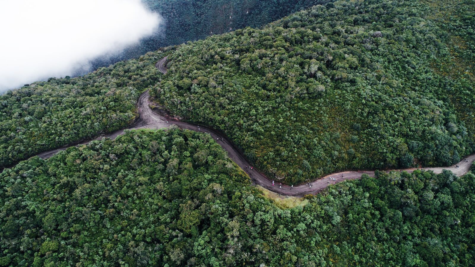 DJI FC6310 sample photo. Mountain, the muleteers, ecuador photography