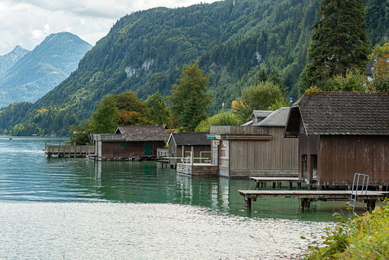 Nikon D500 sample photo. Lake wolfgang, austria, mountains photography