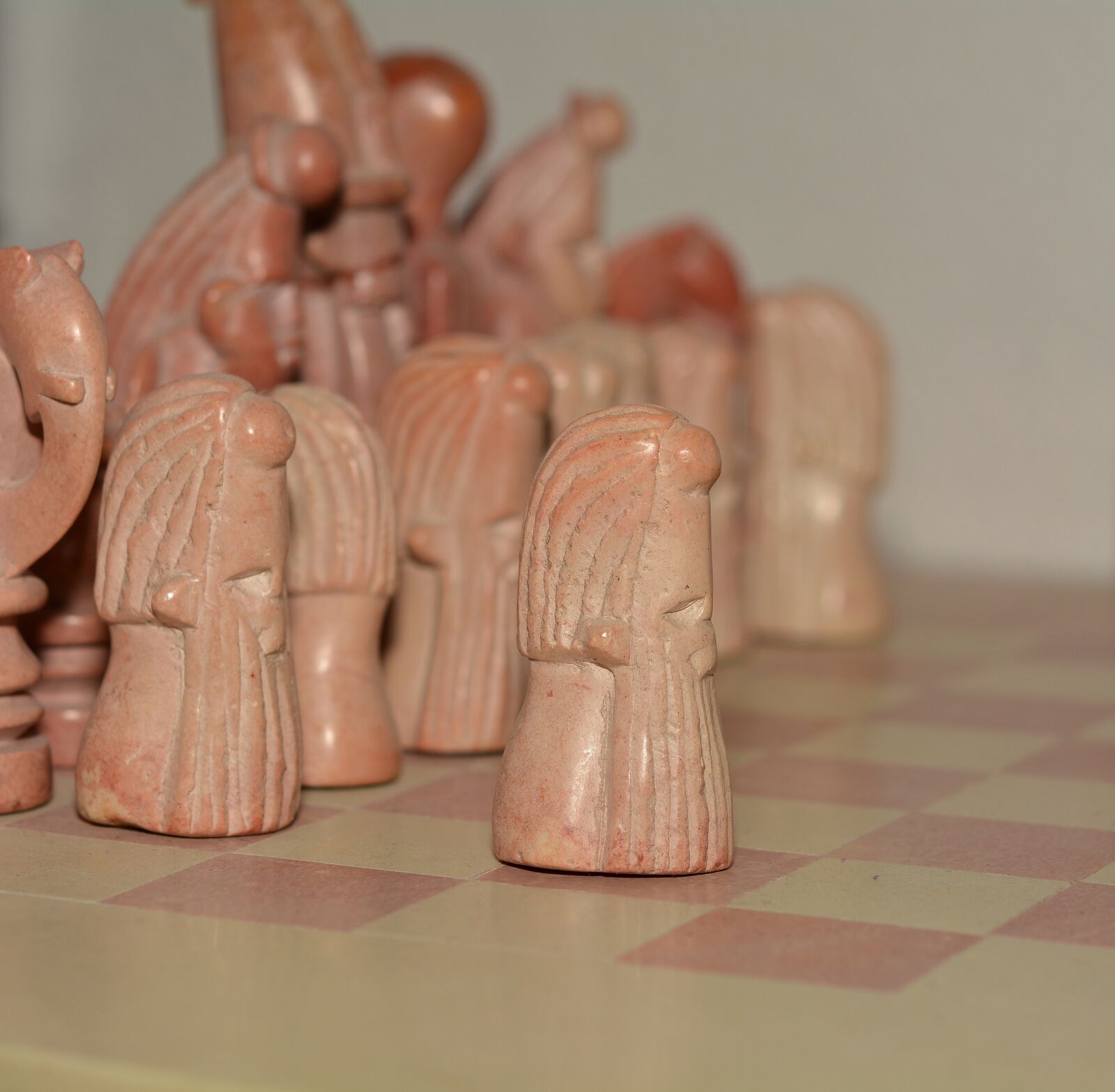Nikon D7100 sample photo. Chess pieces, stone, chess photography
