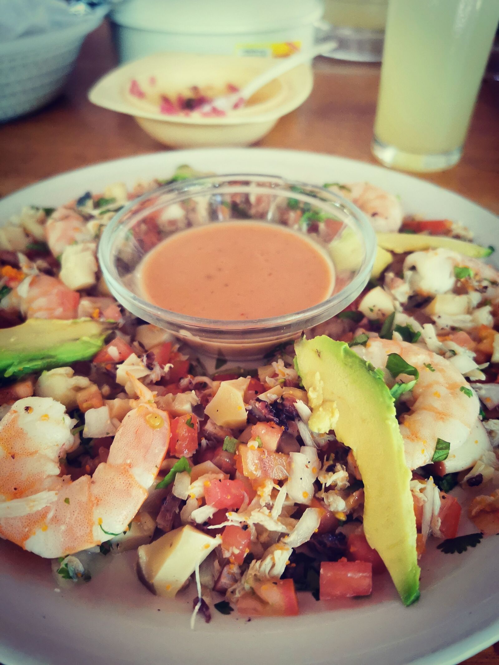 HUAWEI P30 Pro sample photo. Salad, ceviche, food photography