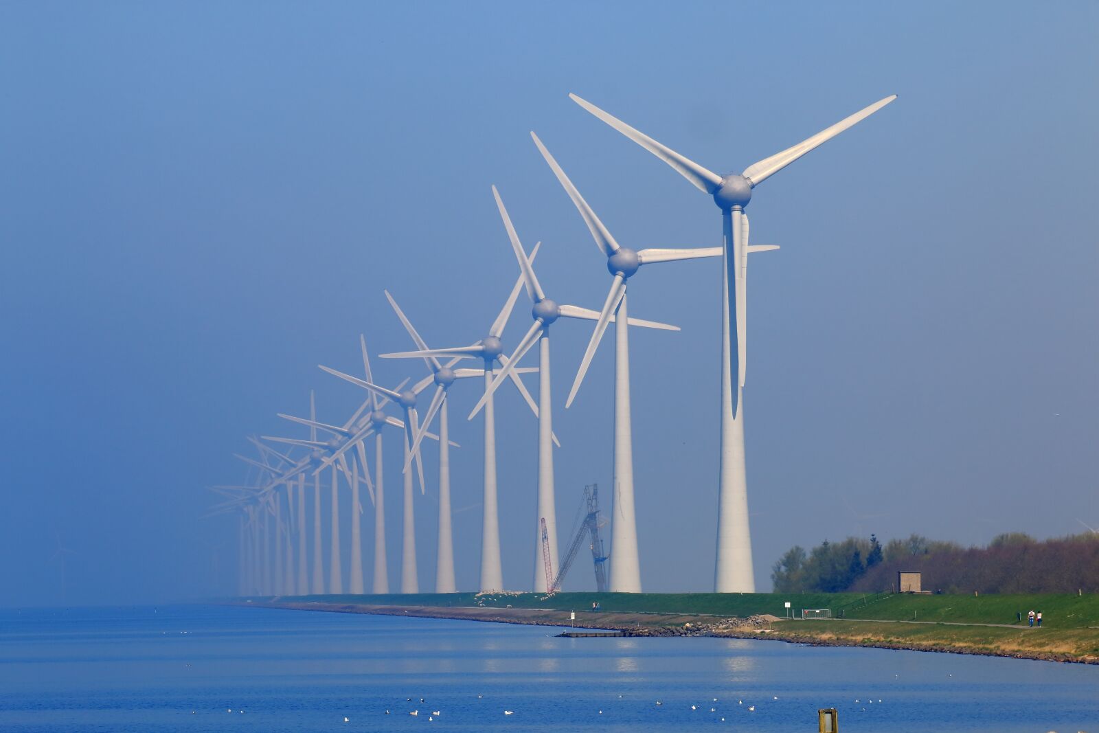 Canon EOS 70D sample photo. Wind power, wind turbine photography