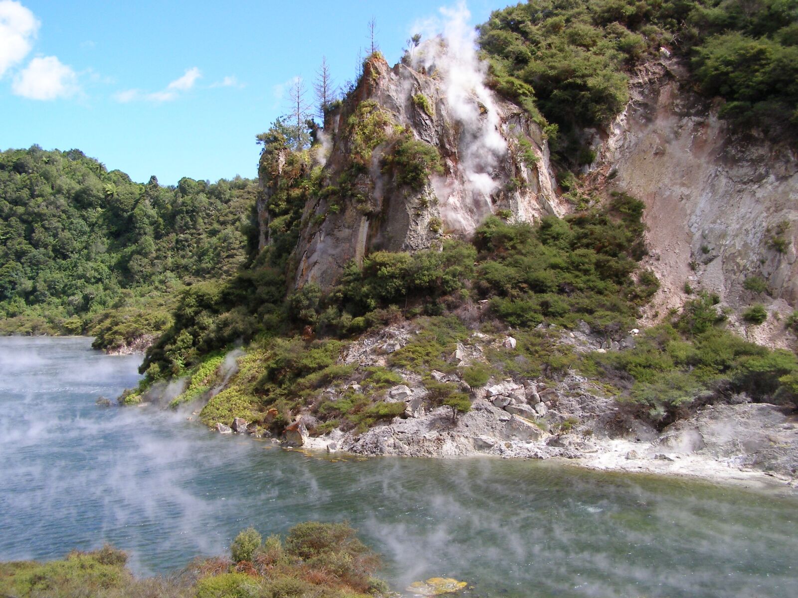 Olympus SP500UZ sample photo. Waimangu, new zealand, volcanic photography