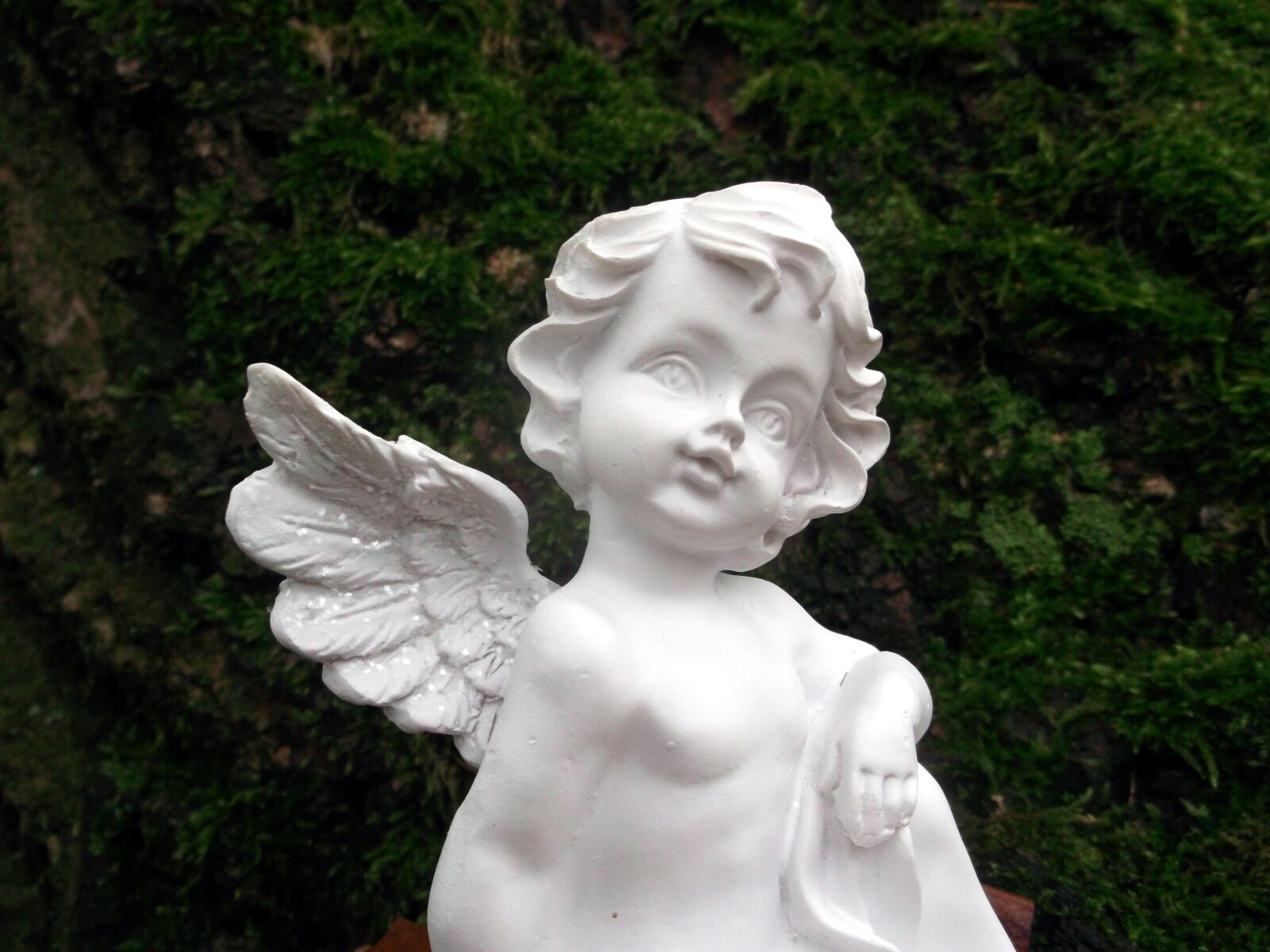 Fujifilm FinePix AX300 sample photo. Angel, faith, cemetery photography