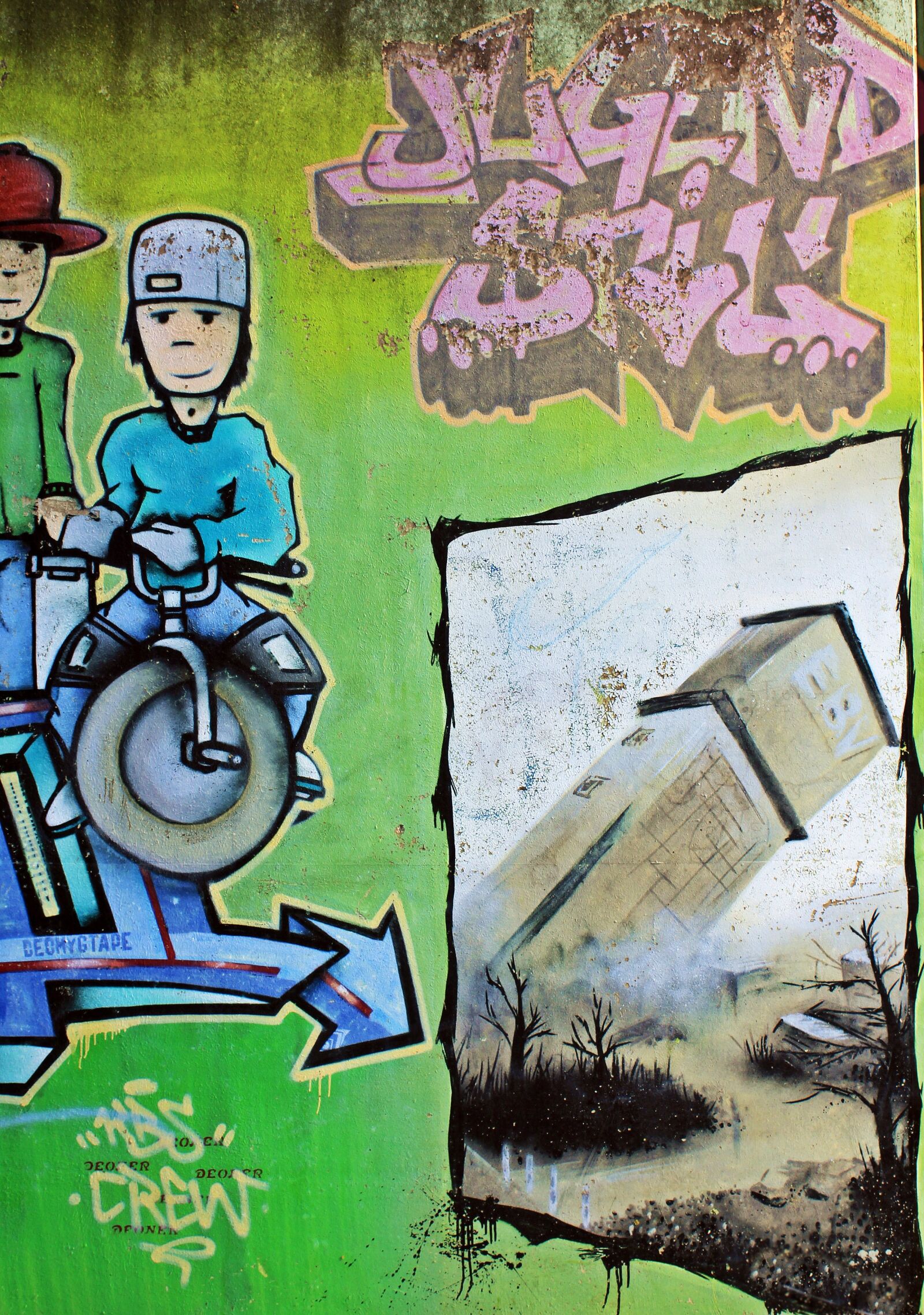 Canon EOS 550D (EOS Rebel T2i / EOS Kiss X4) sample photo. Graffiti, zeche anna, anna-park photography