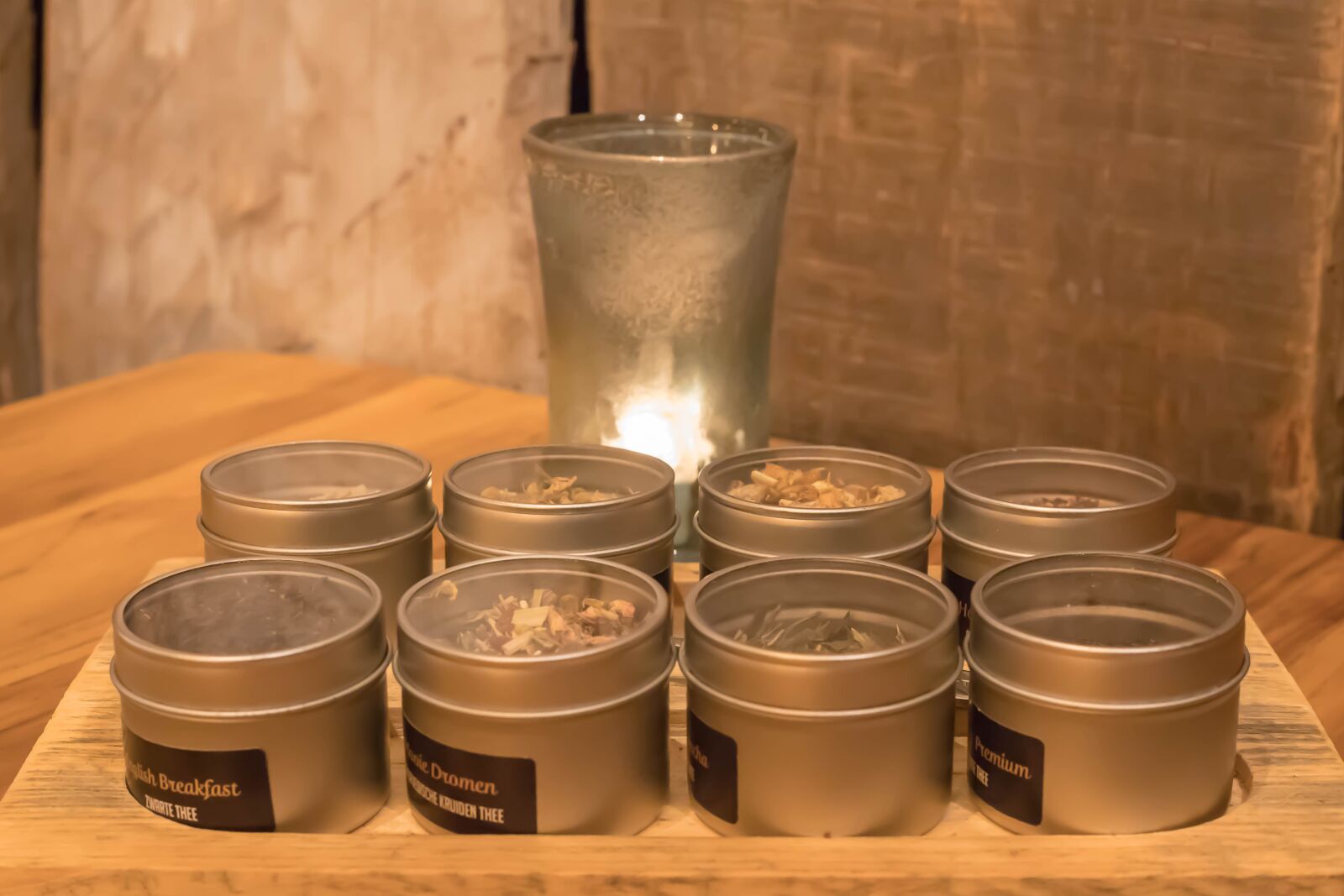 Canon EOS 6D Mark II sample photo. Tea, tea box, light photography