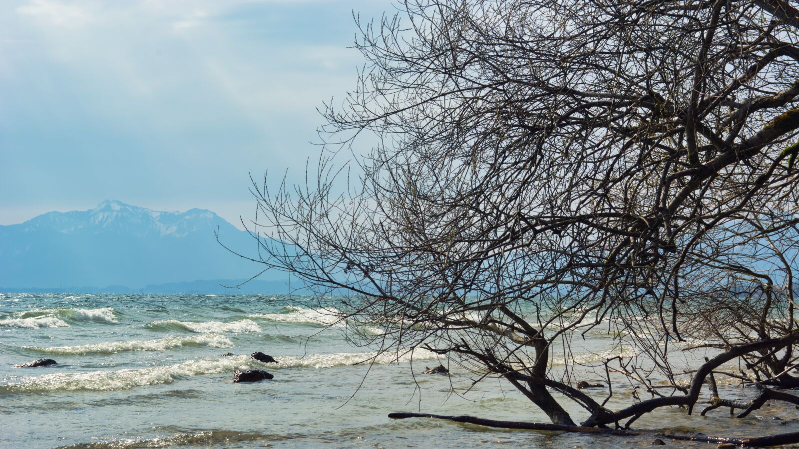 Nikon D7100 sample photo. Landscape, chiemsee, water photography
