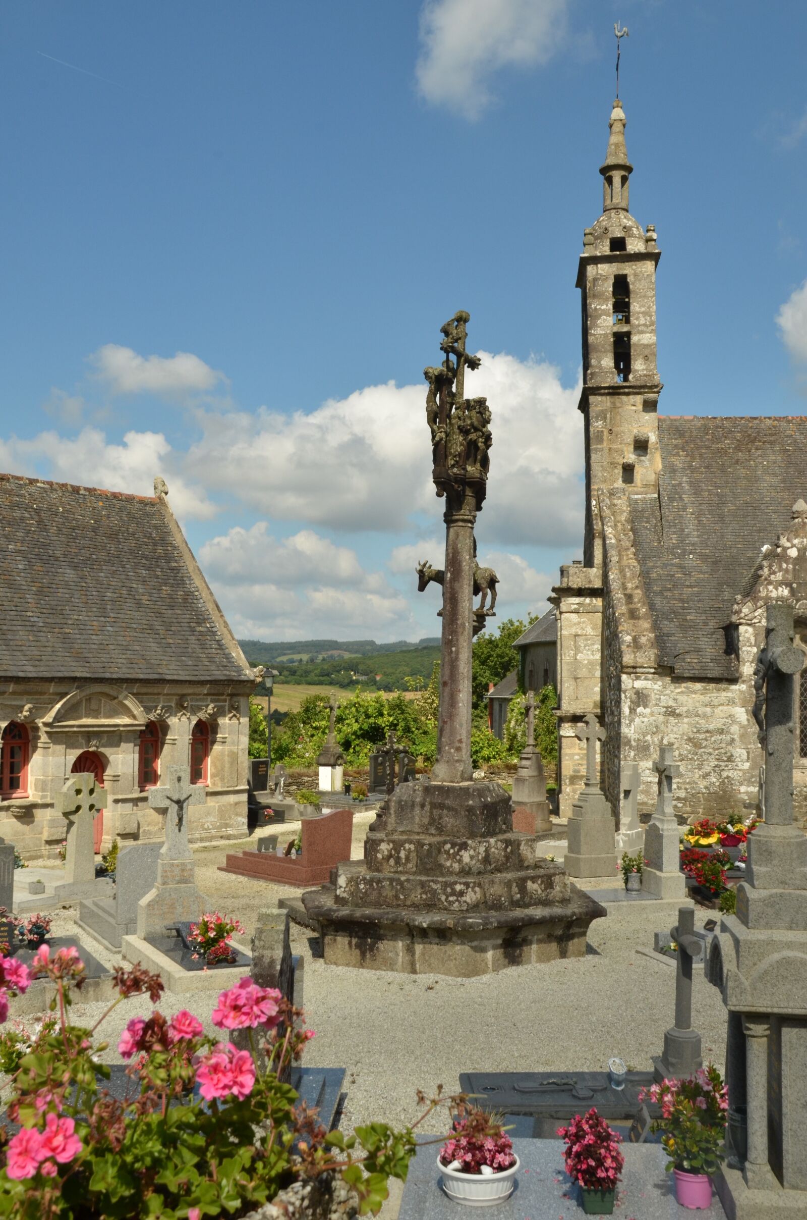 Nikon D7000 sample photo. Church, cemetery, enclos paroissial photography