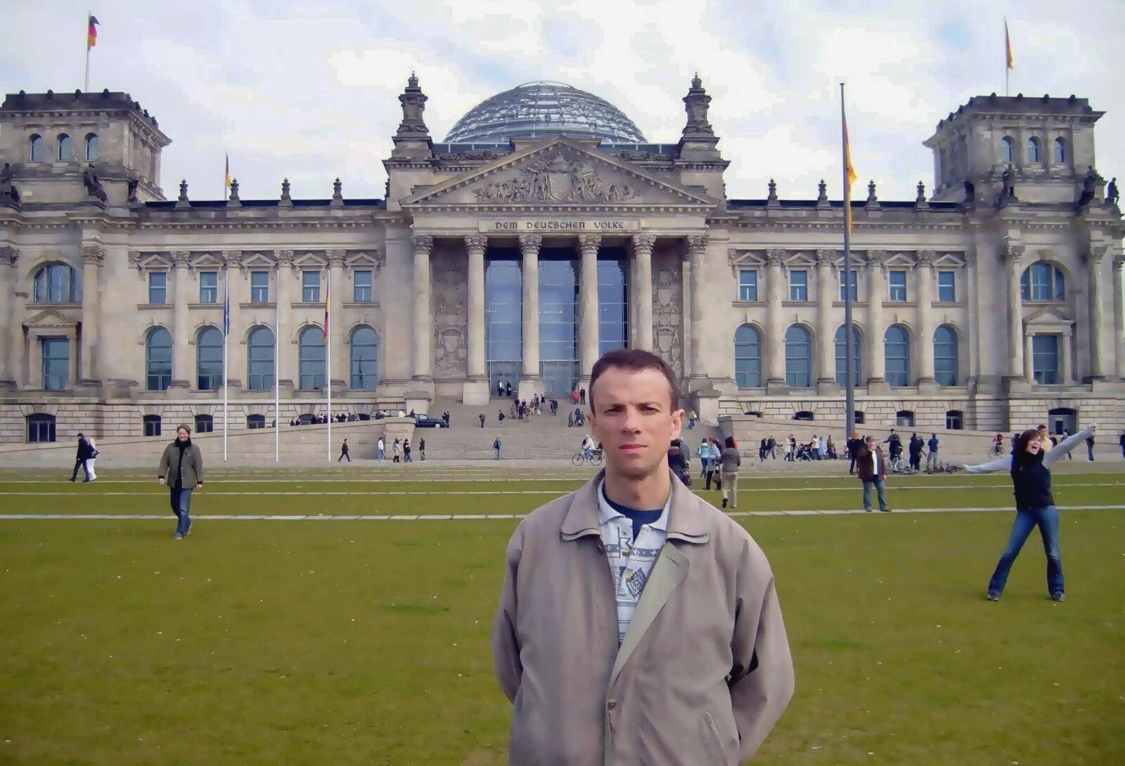 Samsung Digimax S700 / Kenox S700 / Digimax Cyber 730 sample photo. Berlin, deutschland, germany, reichstag photography
